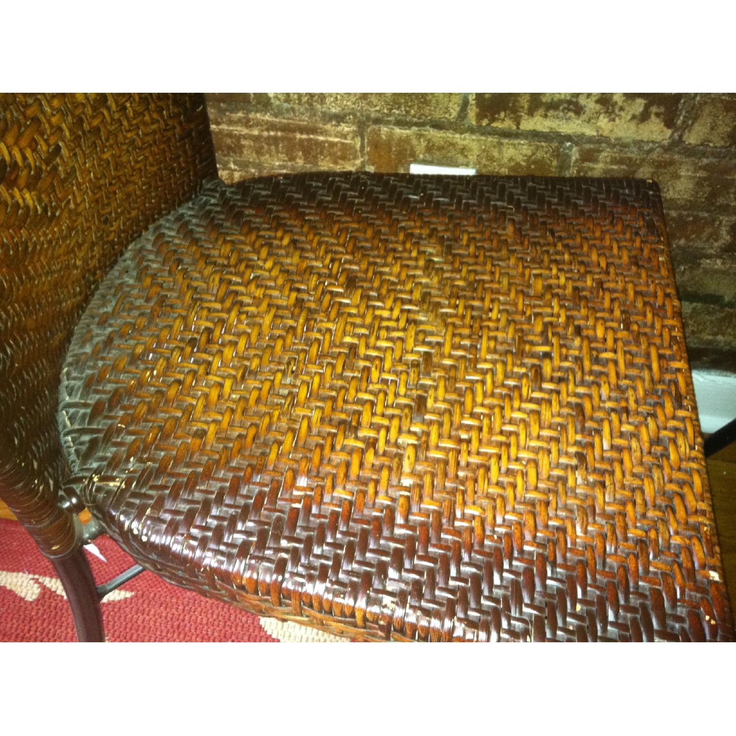 Macy's Braided Wood Table Chairs - Set of 4 - image-1