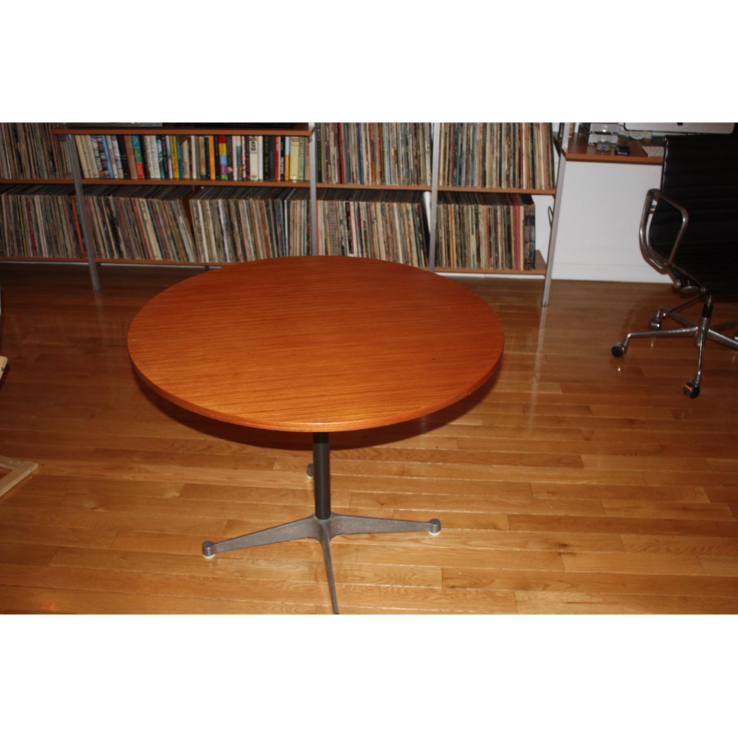 Vintage Eames Herman Miller Round Dining Table - image-7
