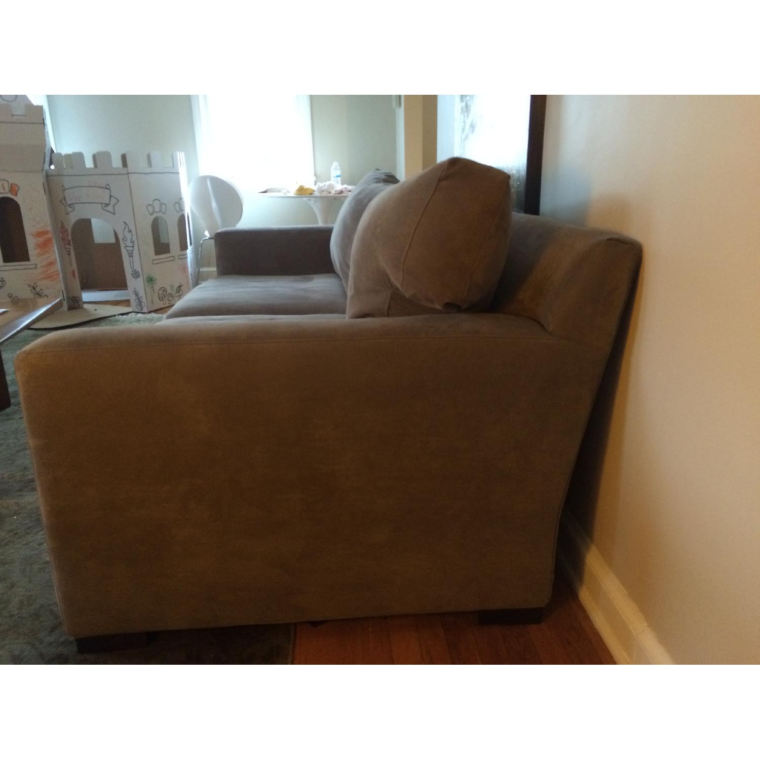 Crate & Barrel Axis II Apartment Sofa - image-1