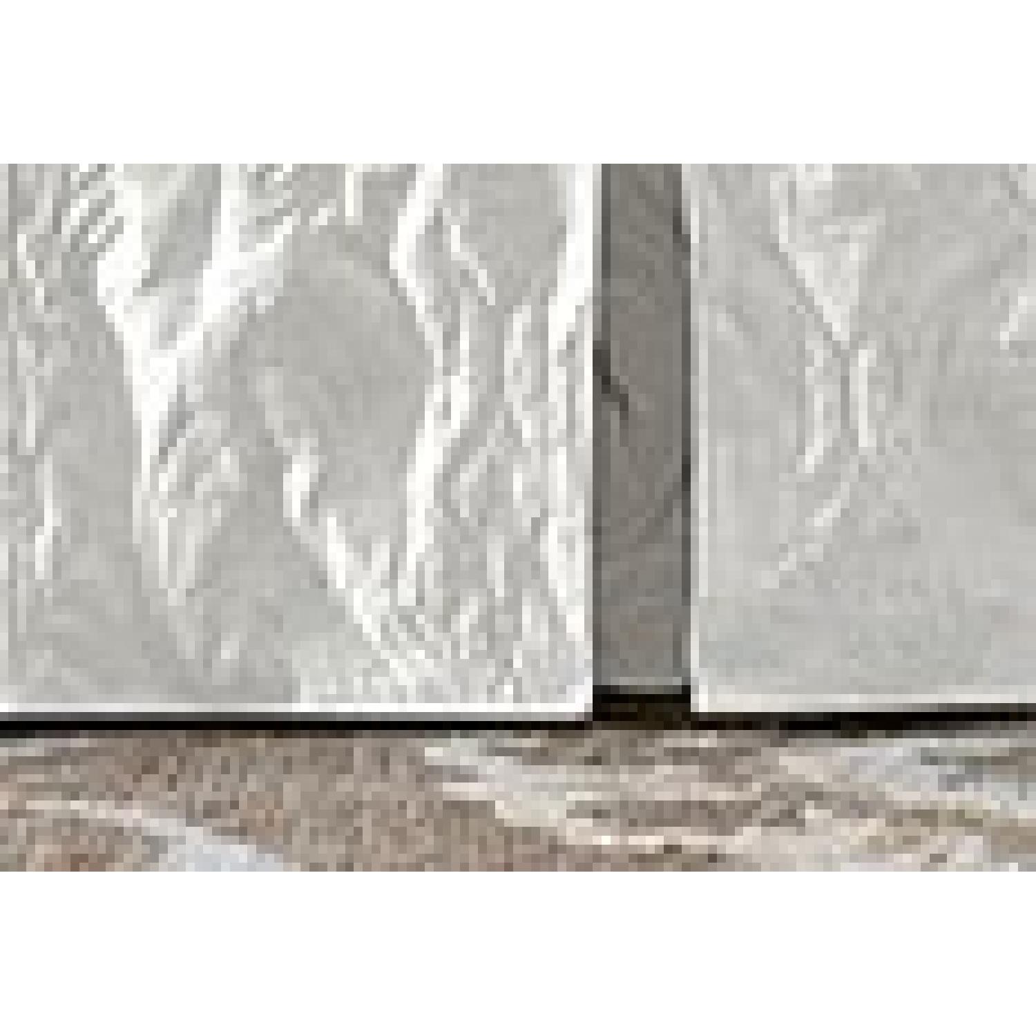 Surefit Matelasse Damask One Piece Sofa Slipcover - image-3