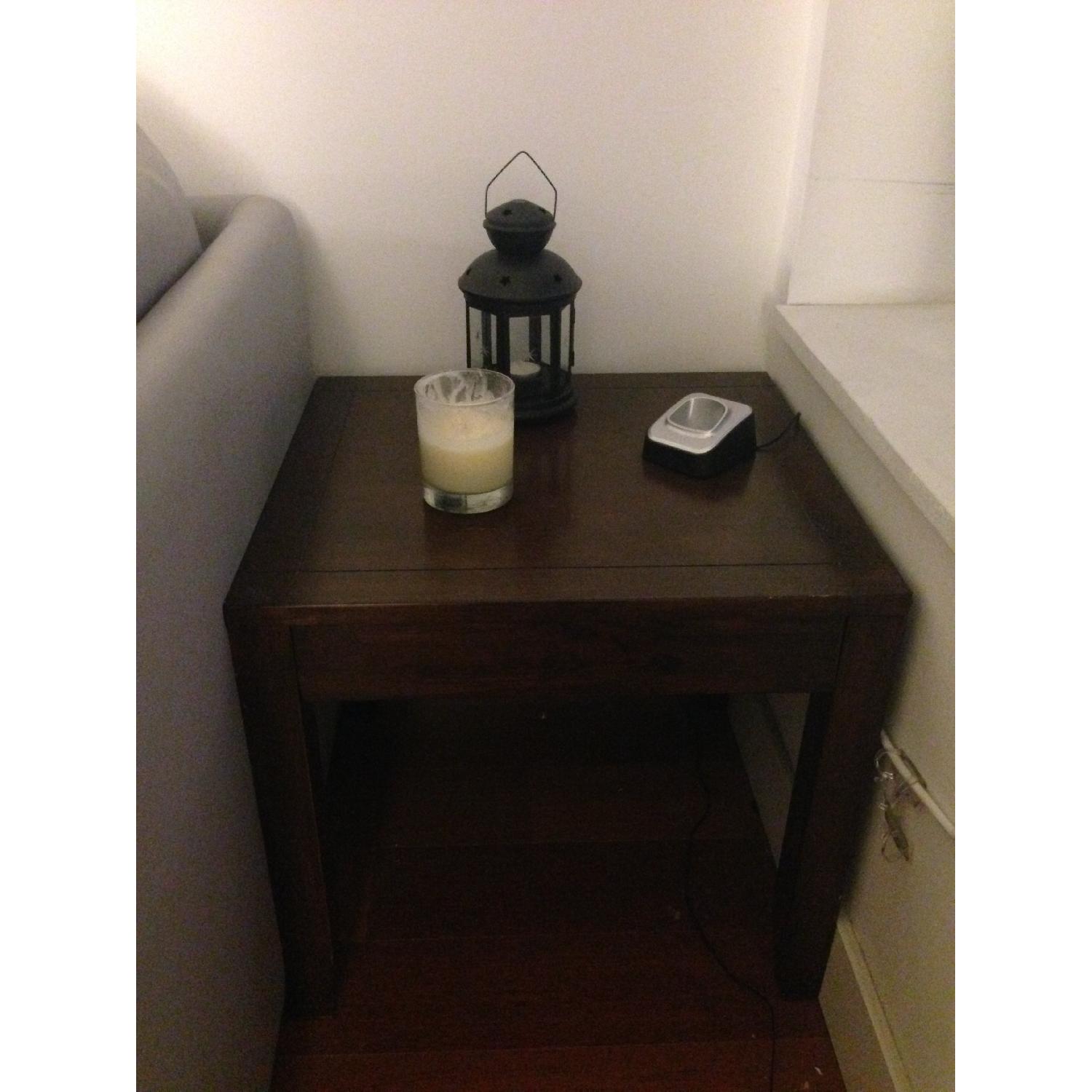 Solid Wood End Tables - Set of 2 - image-2