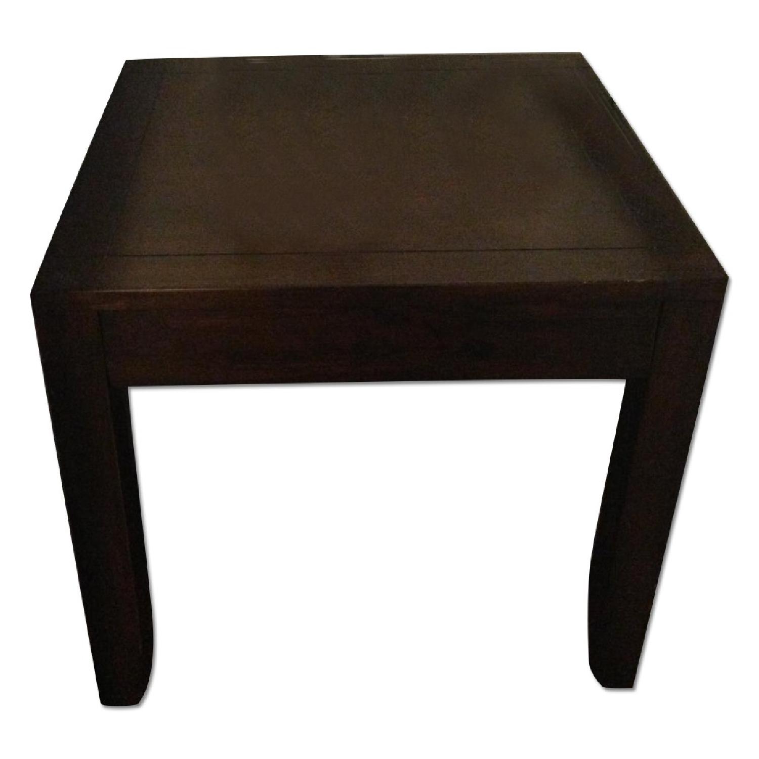 Solid Wood End Tables - Set of 2 - image-0
