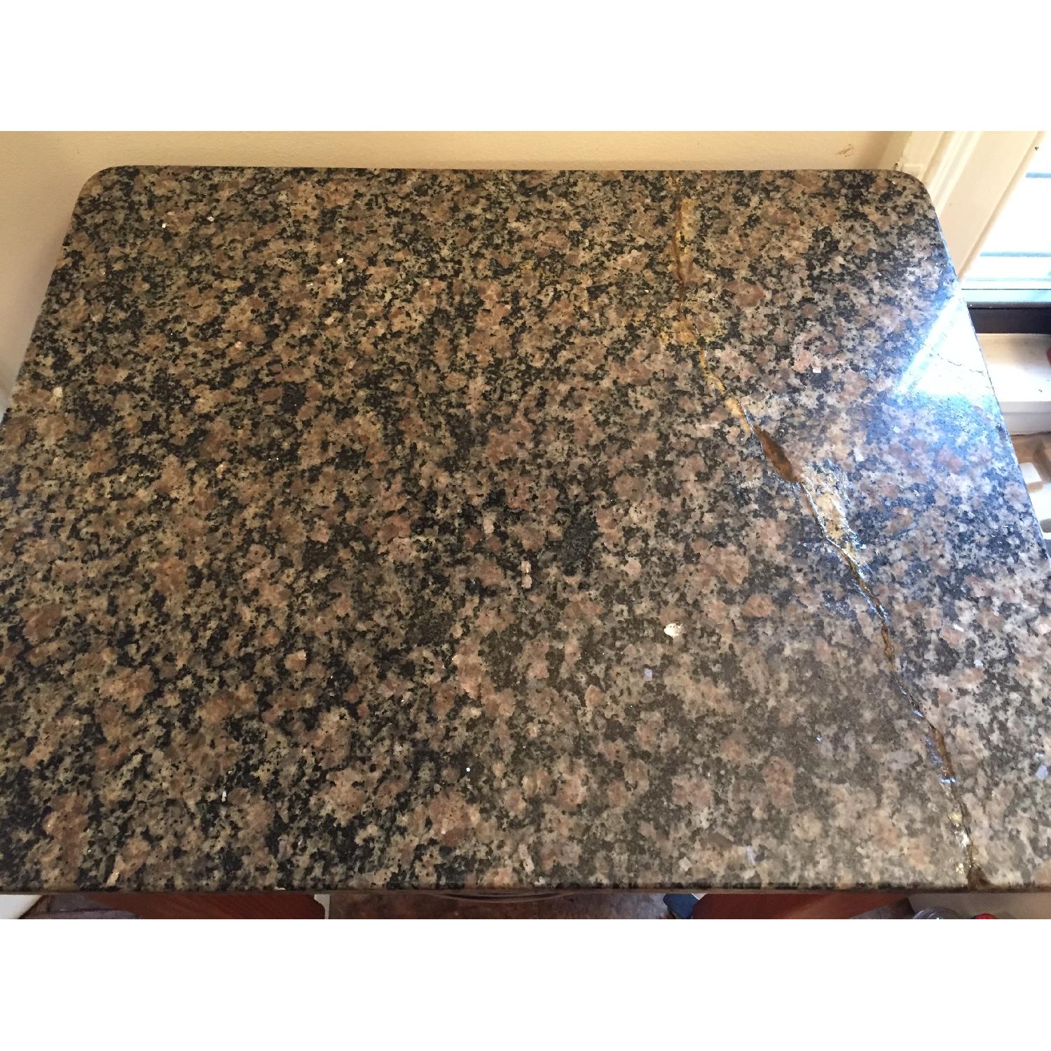 Marble & Wood Butcher's Block - image-3