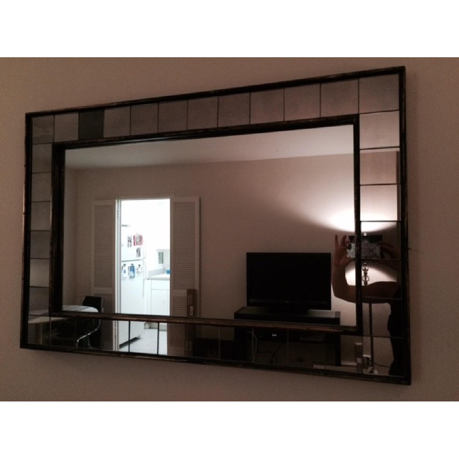 West Elm Tiled Wall Mirror - image-1
