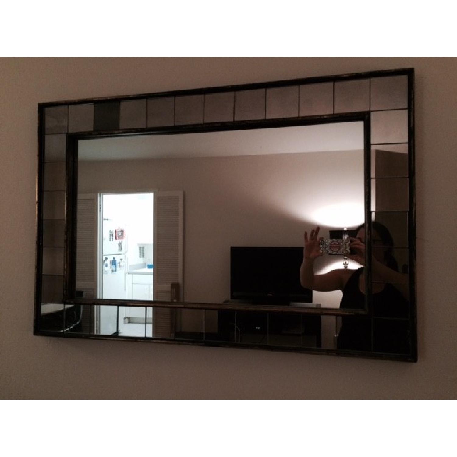 West Elm Tiled Wall Mirror - image-2