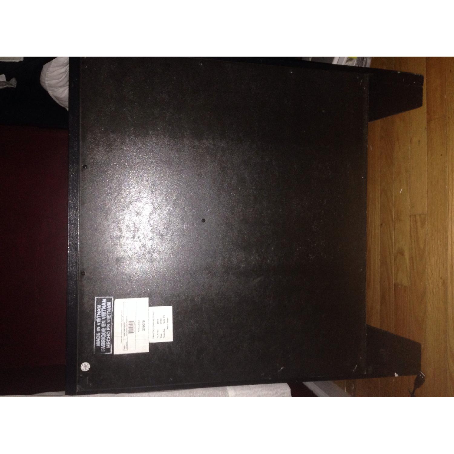 Macy's Black Wood Nightstands - image-3
