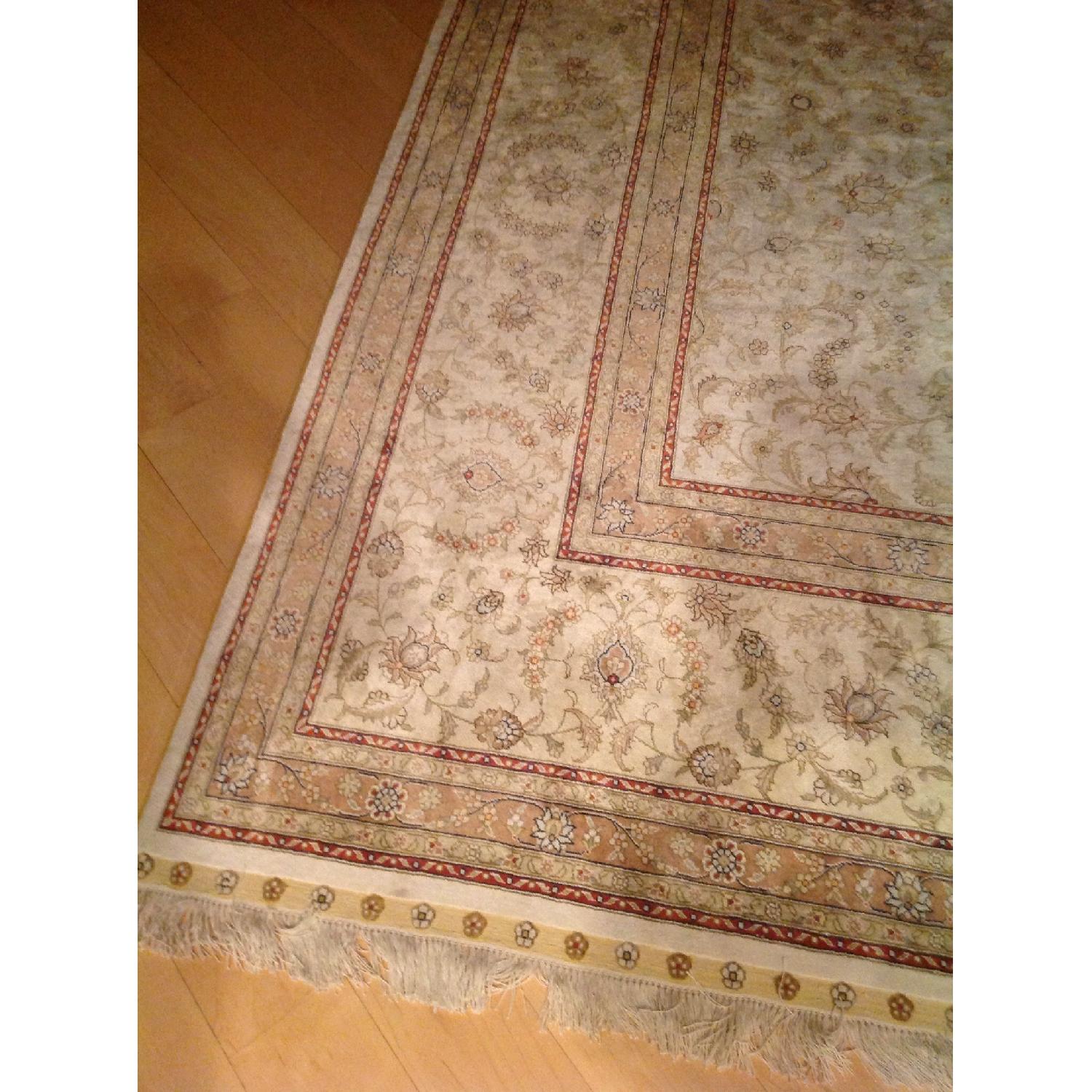 Hand Made Turkish Silk Rug - image-2