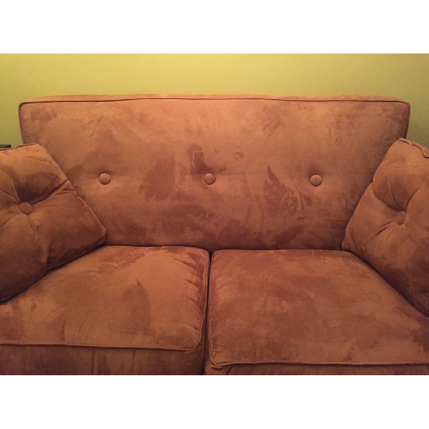 Rowe Microsuede Loveseat - image-2