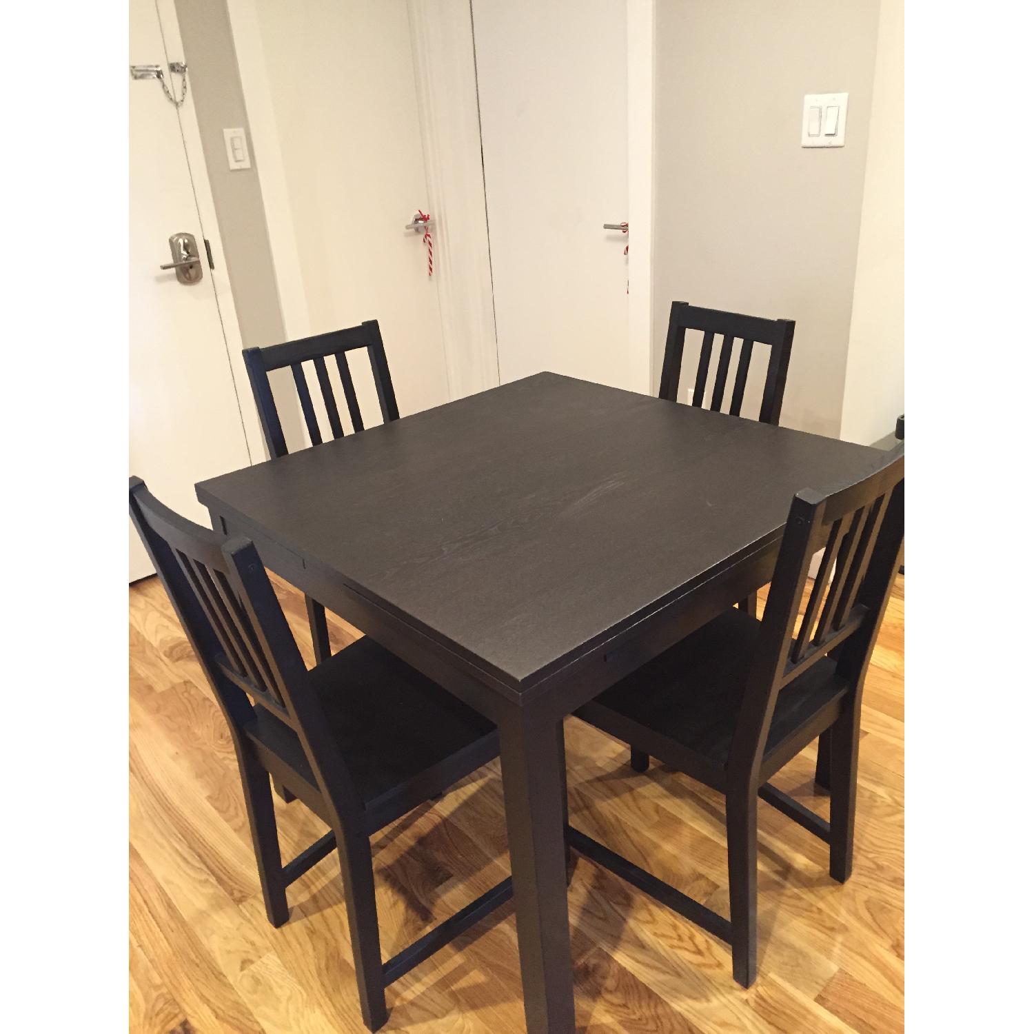Ikea Kitchen Table w/ 4 Chairs - image-1