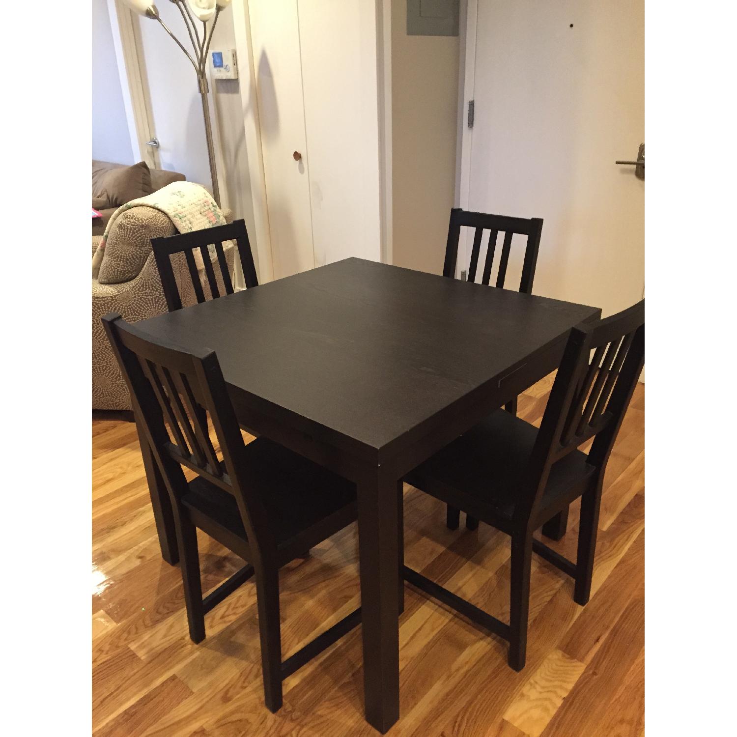 Ikea Kitchen Table w/ 4 Chairs - image-2