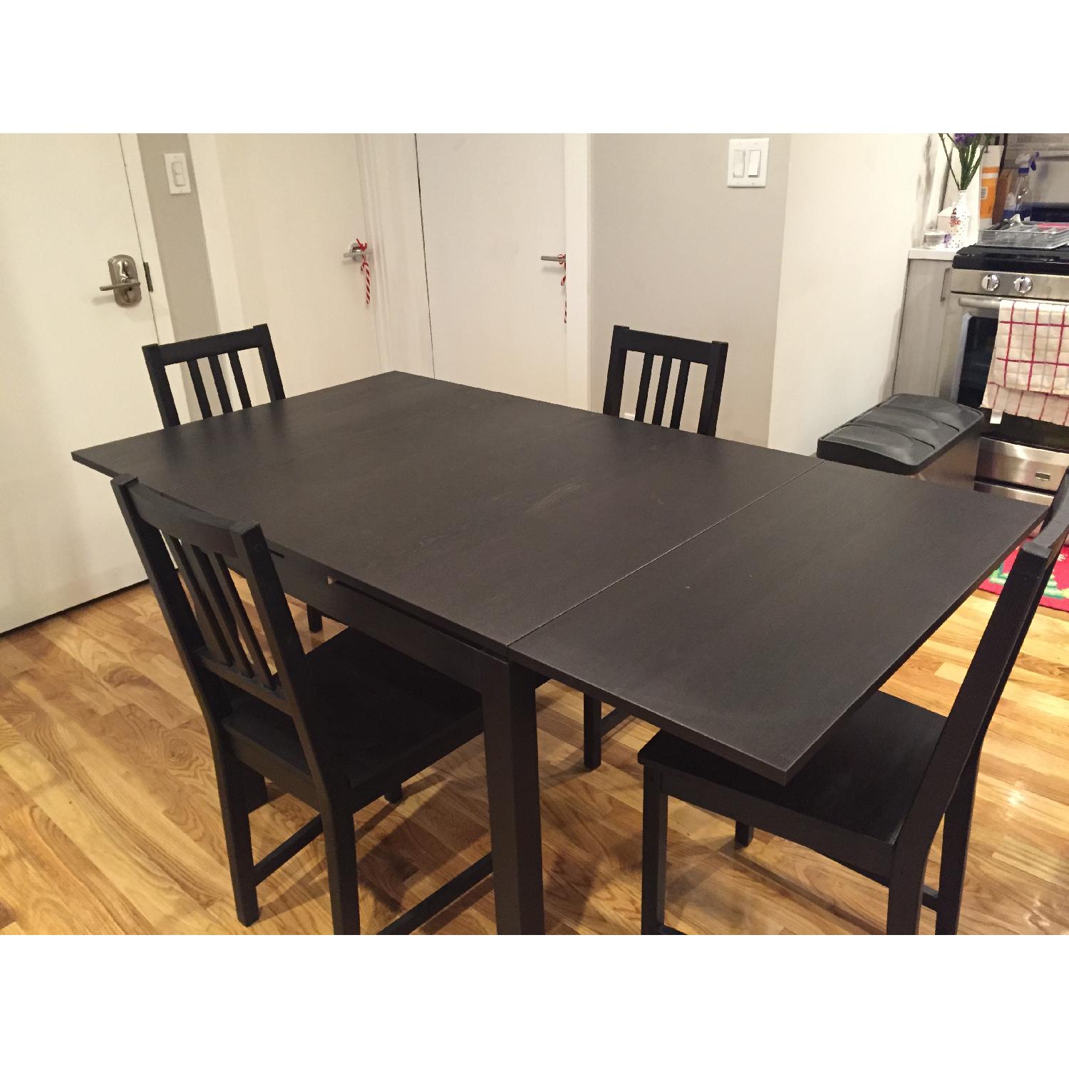 Ikea Kitchen Table w/ 4 Chairs - Thumbnail 2