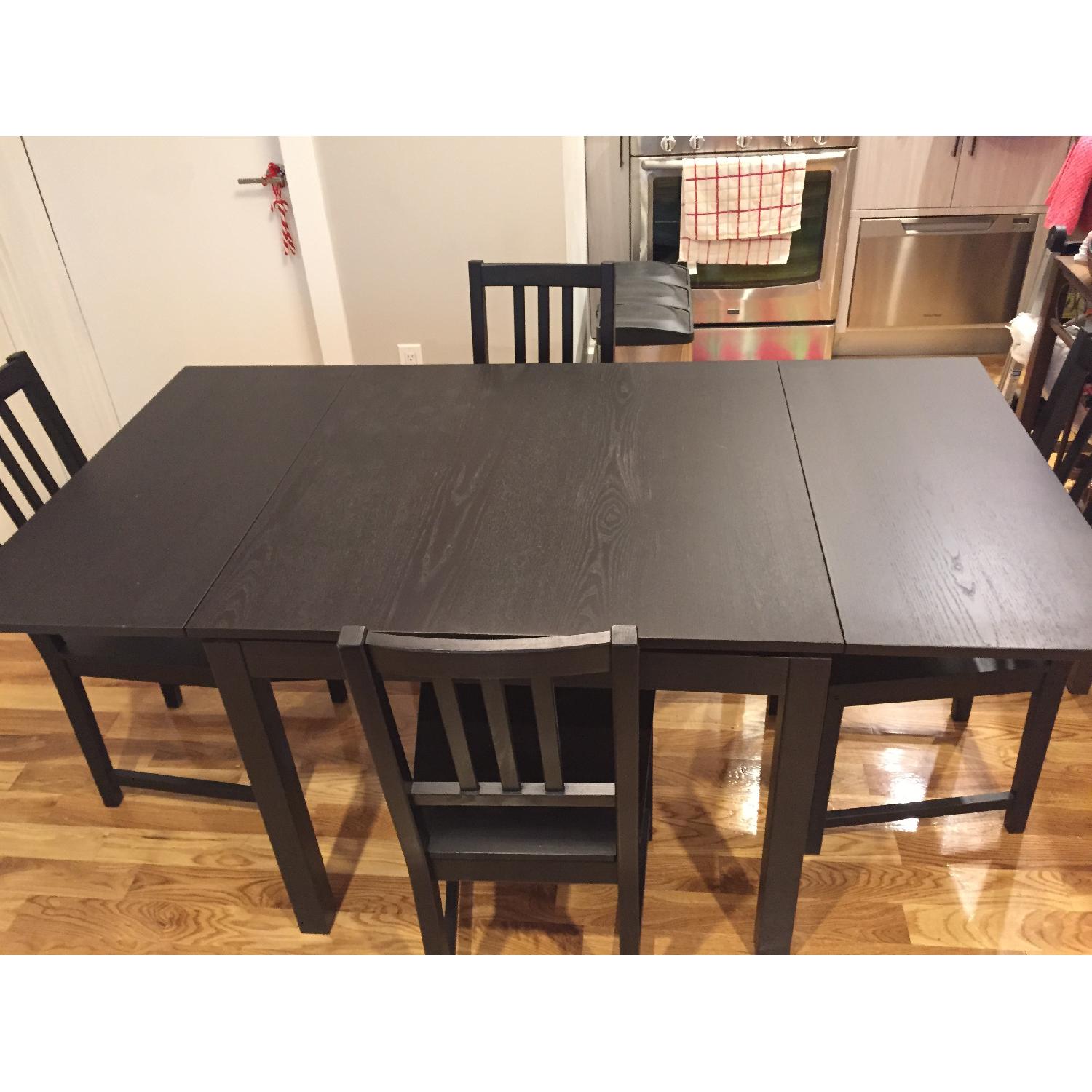Ikea Kitchen Table w/ 4 Chairs - image-6