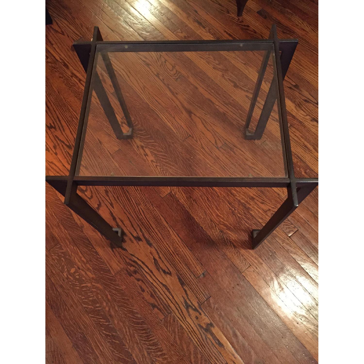 Glass Side Table - image-1