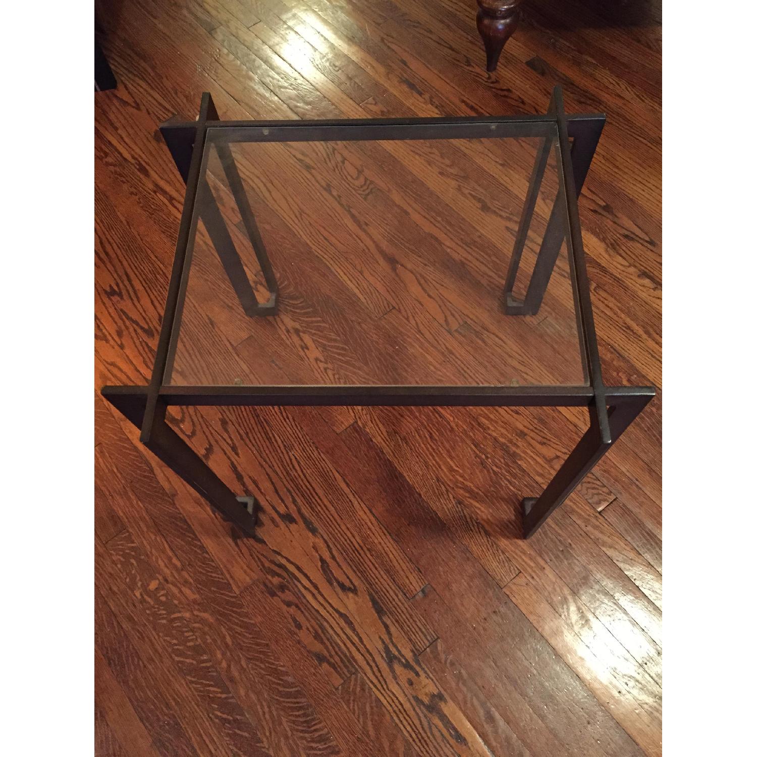 Glass Side Table - image-4