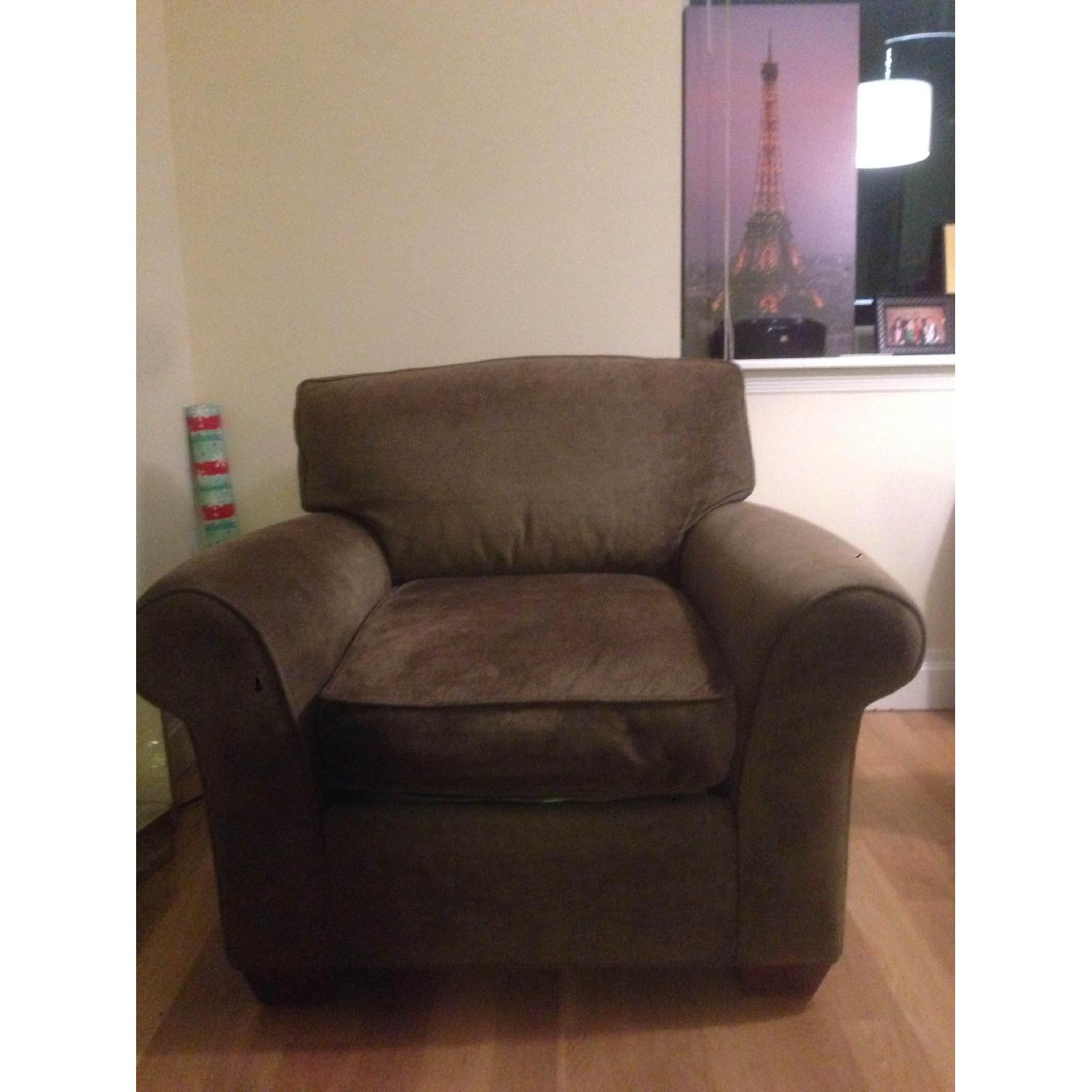 Crate & Barrel Sofa & Chair - image-2
