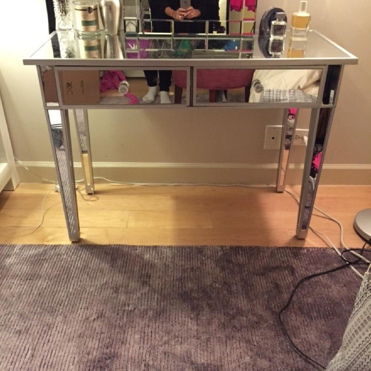 Mirrored Vanity or Console Table - image-1