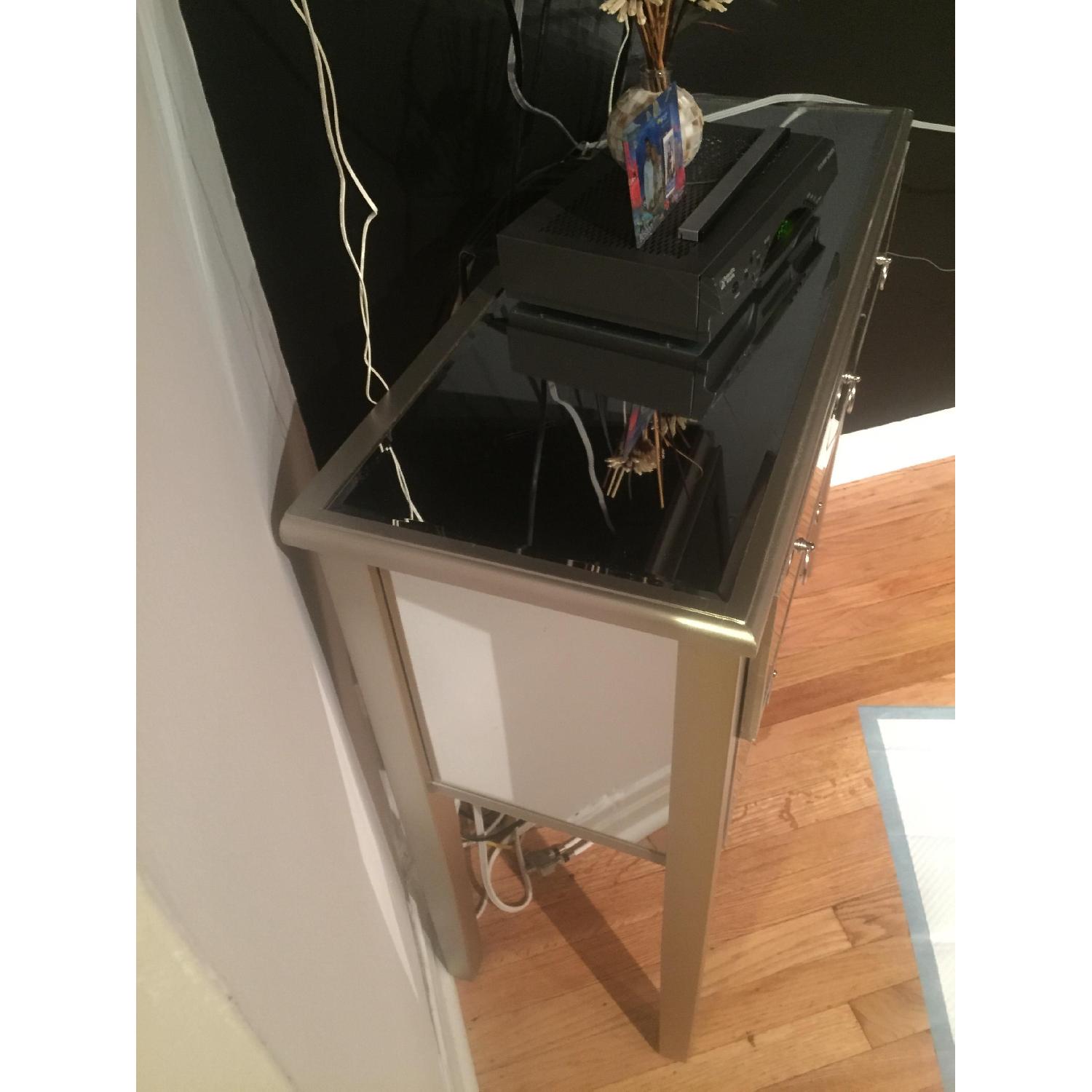 Home Goods Mirrored Small Chest - image-3