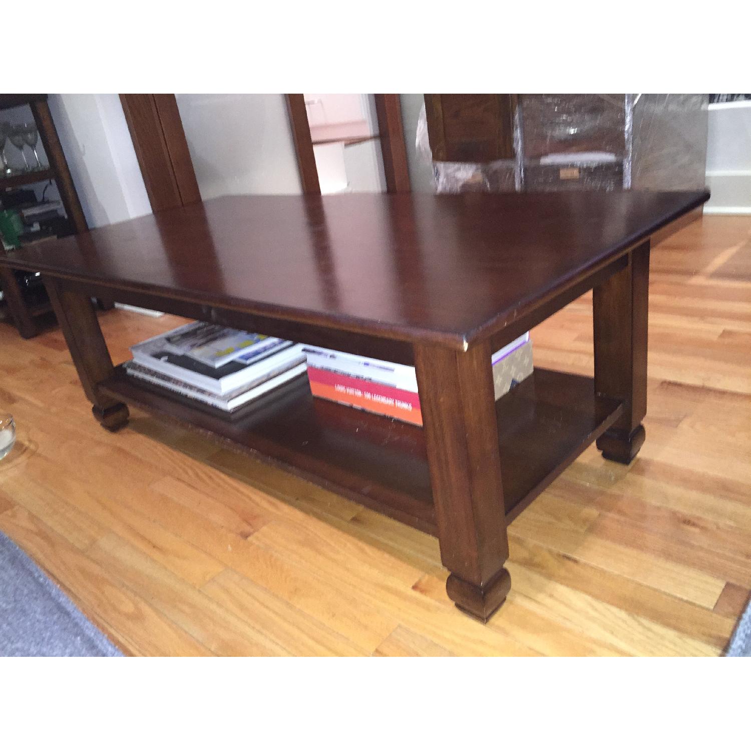 Pottery Barn Cheswick Coffee Table in Espresso - image-1