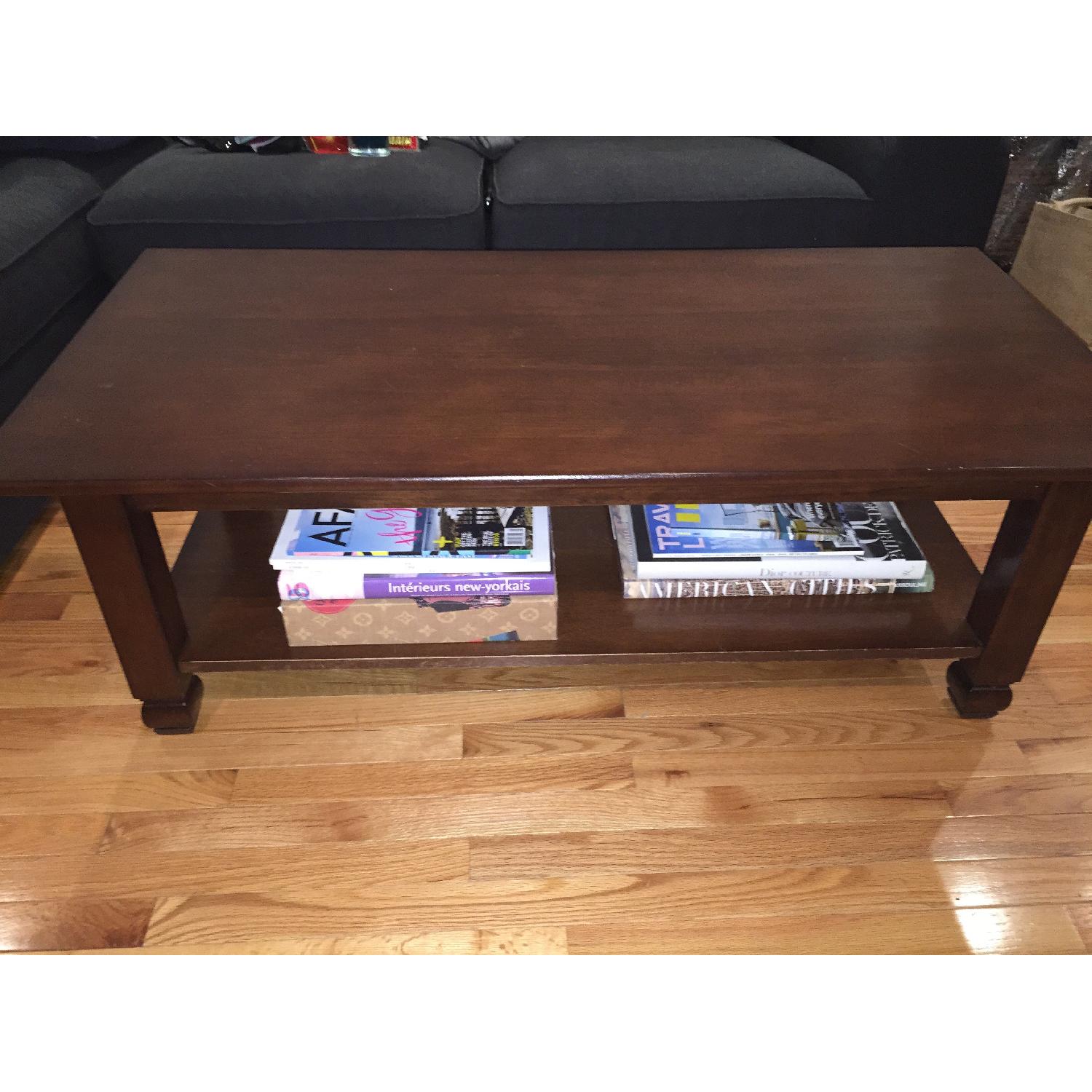 Pottery Barn Cheswick Coffee Table in Espresso - image-4
