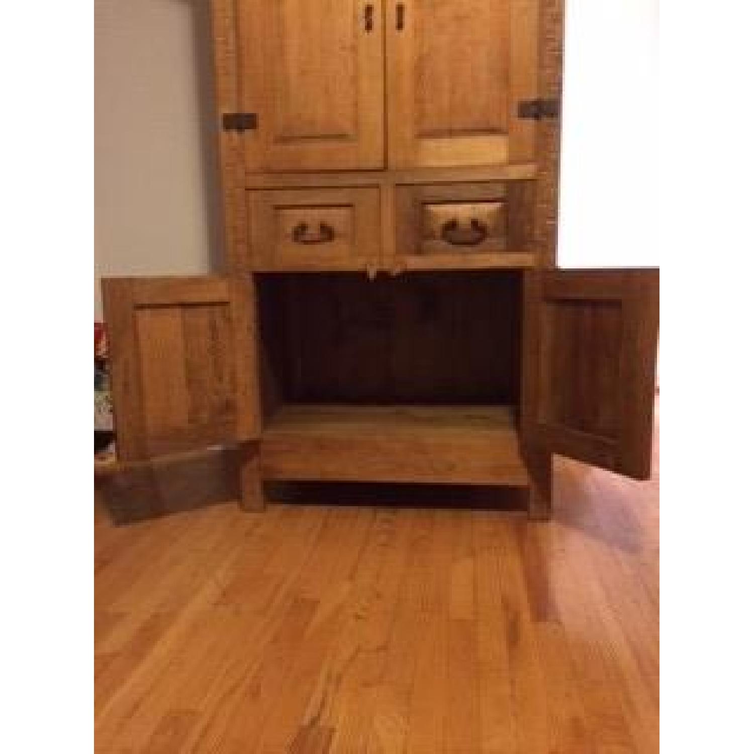 Southwestern Rustic Armoire - image-2