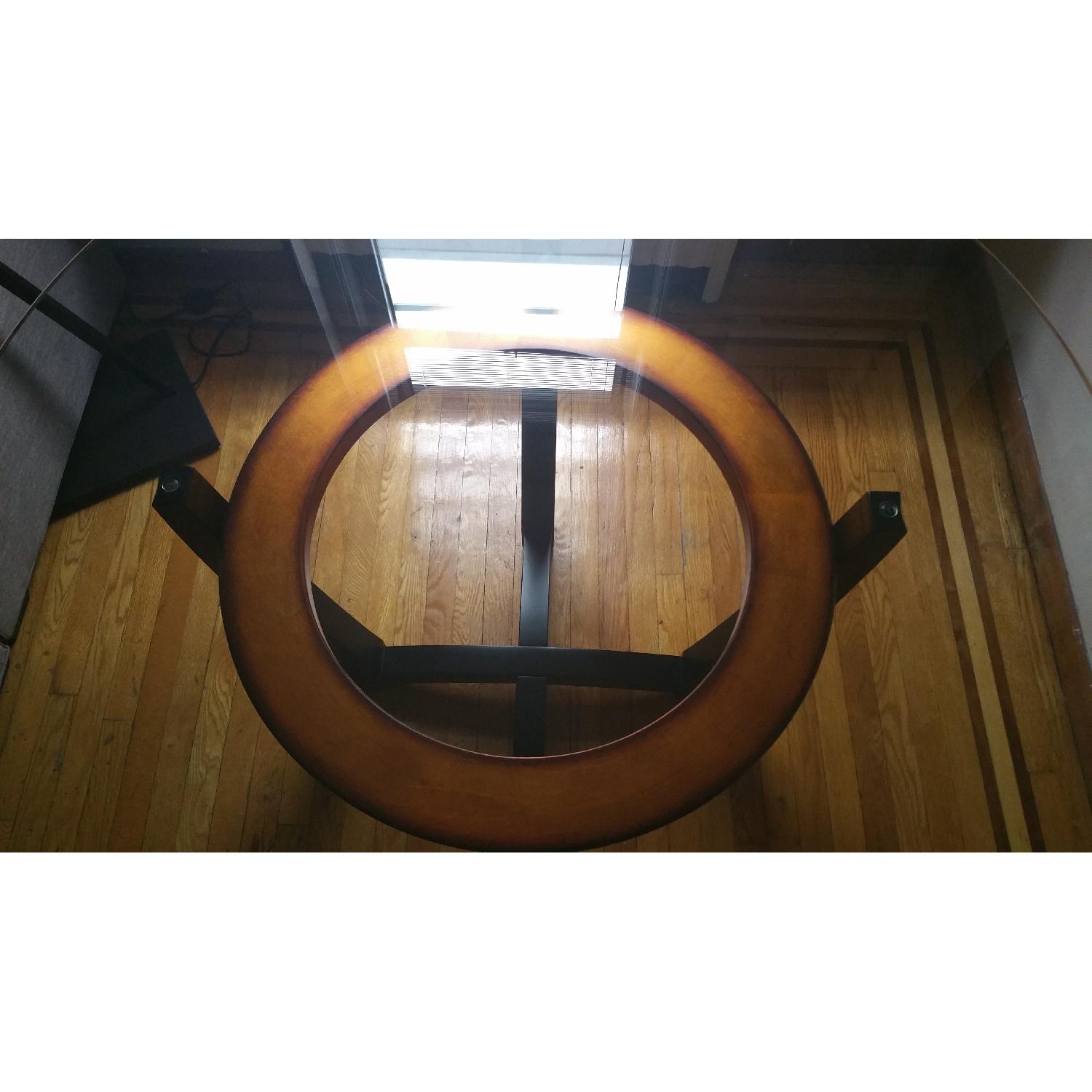 Round Glass Dining Room Table - image-1