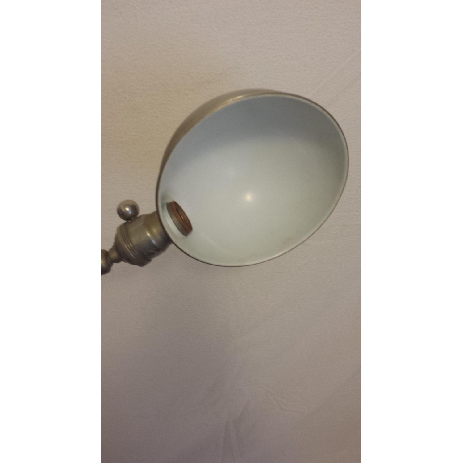 Vintage American Mid Century Adjustable Chrome Floor Lamps - Pair - image-9