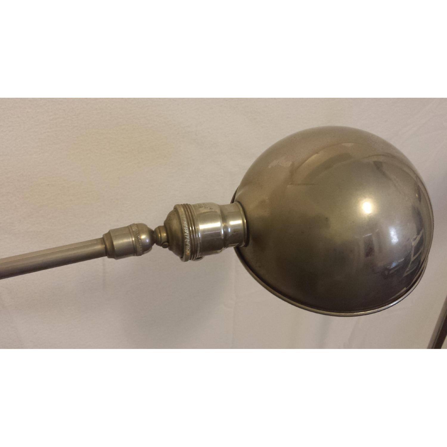 Vintage American Mid Century Adjustable Chrome Floor Lamps - Pair - image-11