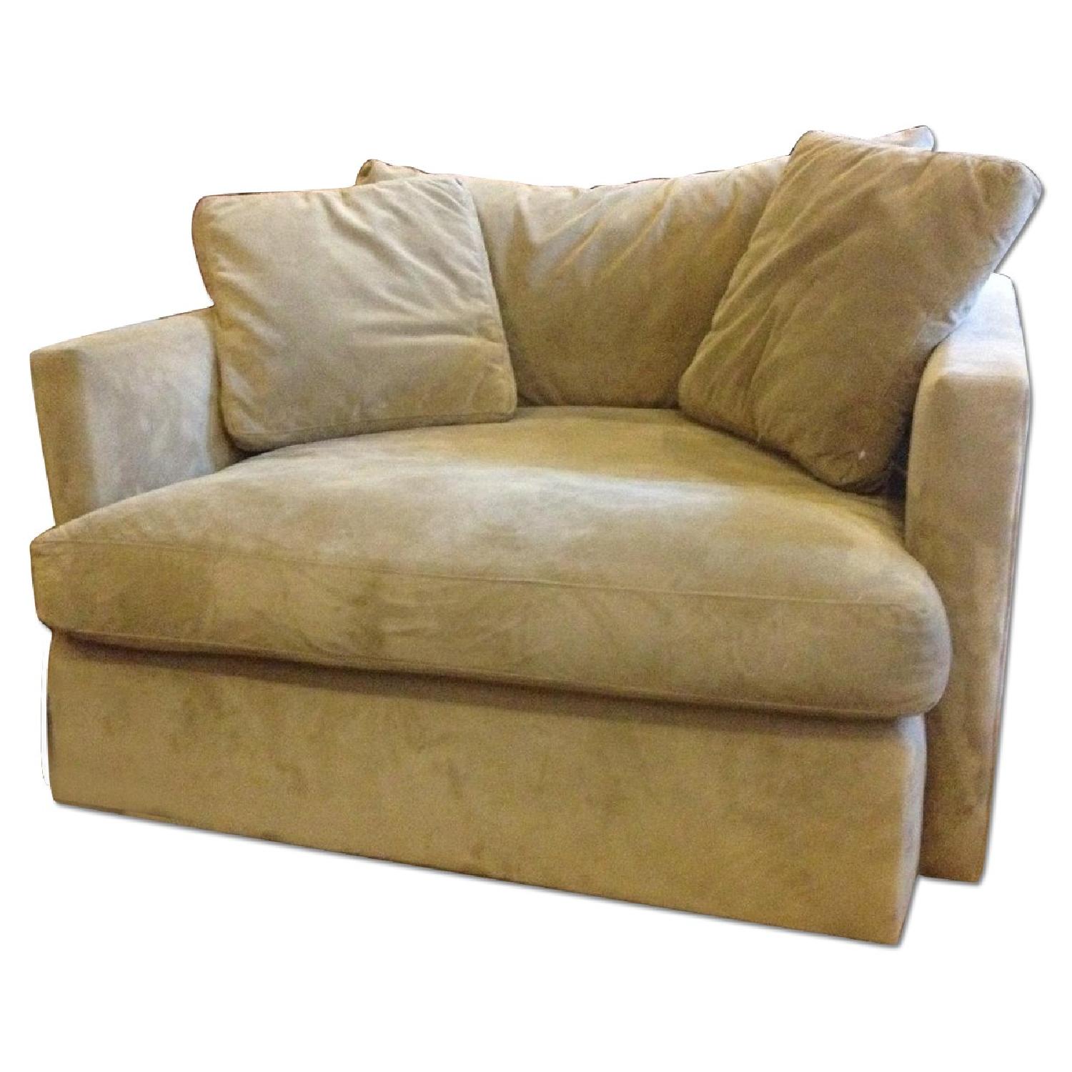 Crate & Barrel Oversized Sofa/Chairs - image-0