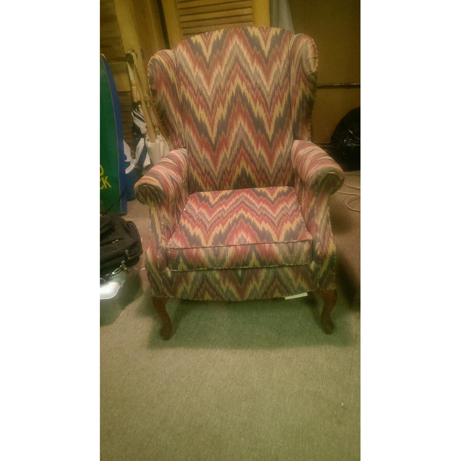 Retro Style Matching Sofa Accent Chairs - Set of 2 - image-3