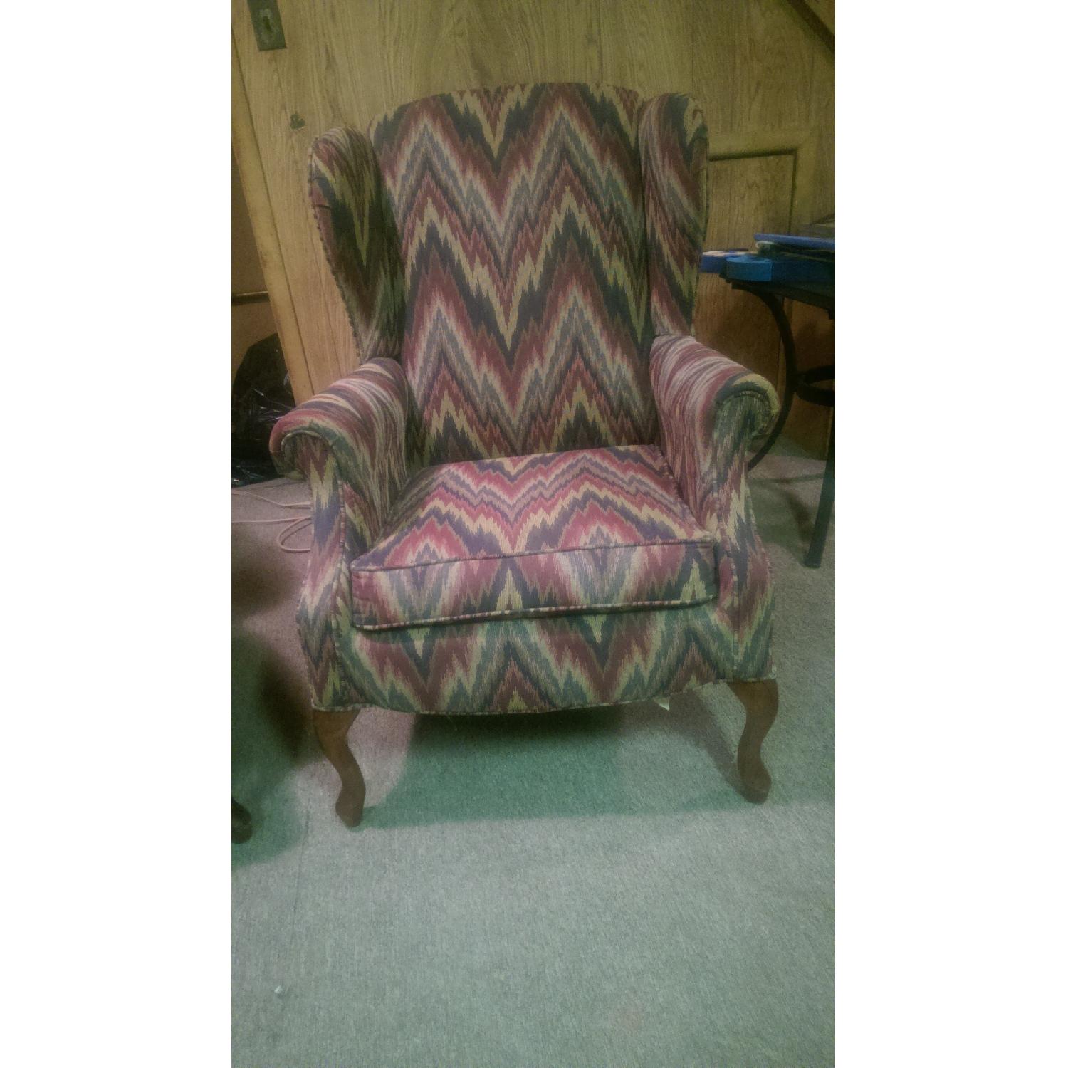 Retro Style Matching Sofa Accent Chairs - Set of 2 - image-6