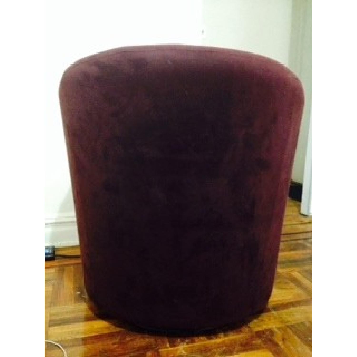 Natuzzi A951 Suede Chair - image-2