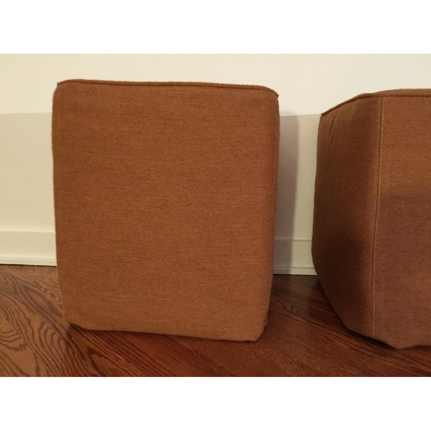Custom Slipcoverd Cubes/Ottomans/Stools - 3 Available - image-5