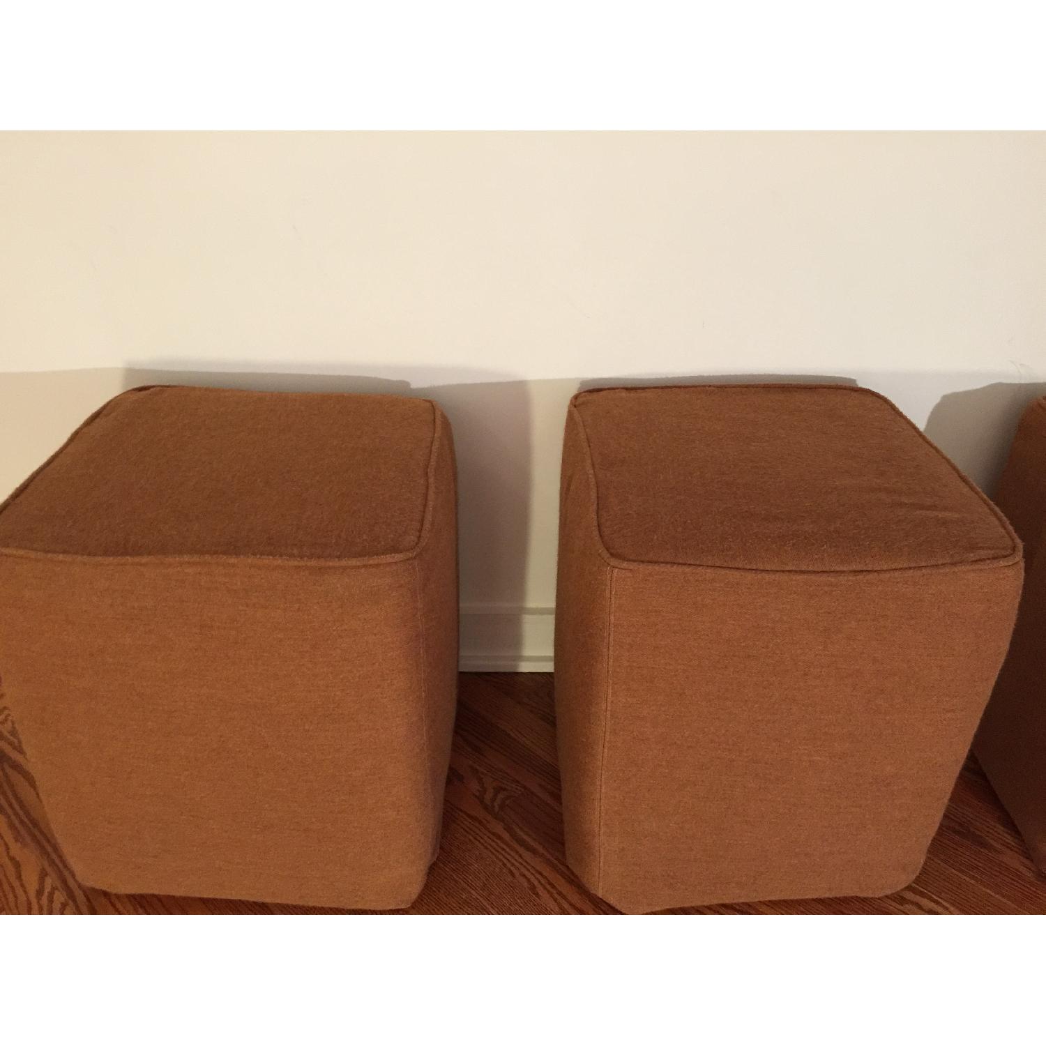 Custom Slipcoverd Cubes/Ottomans/Stools - 3 Available - image-6