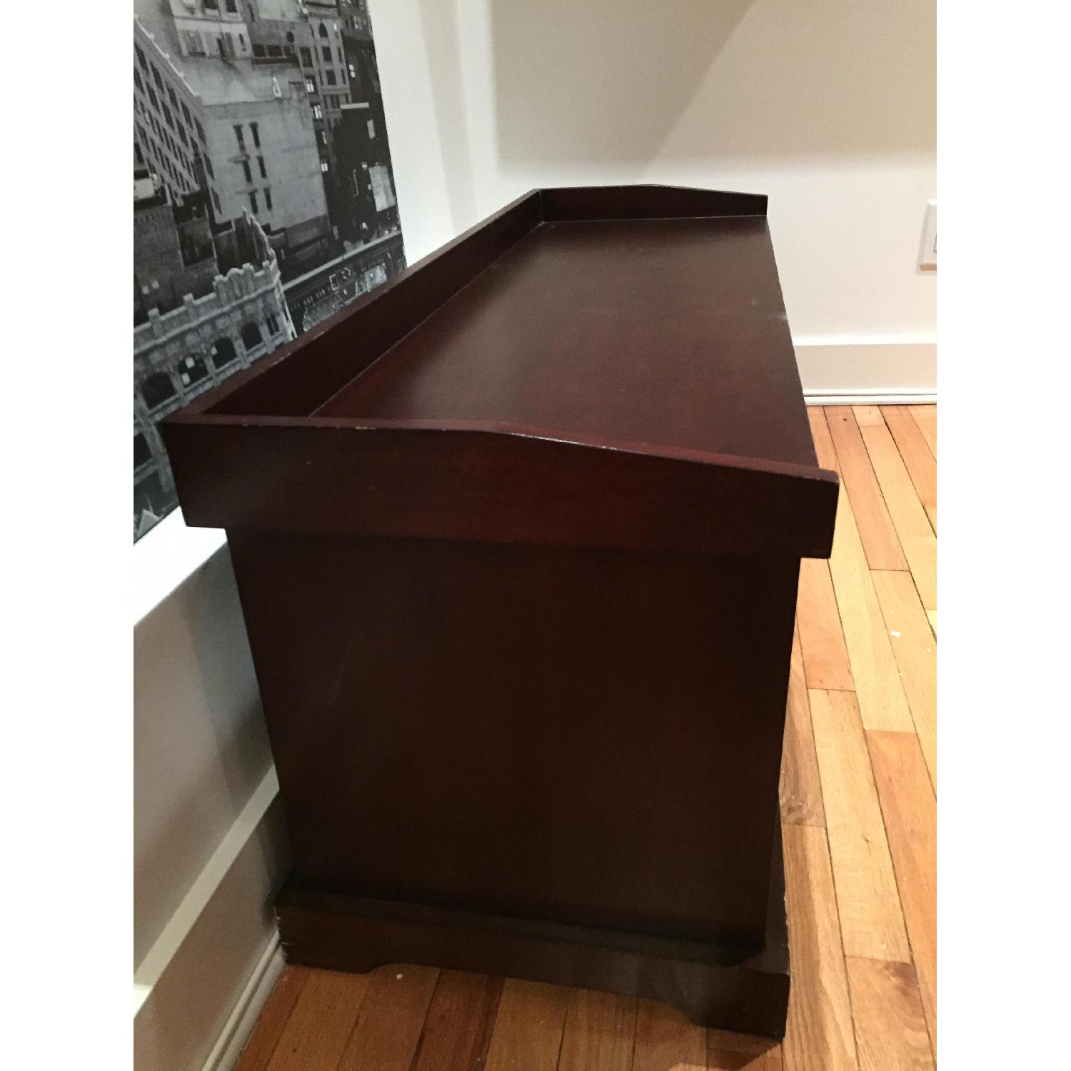 Pottery Barn Samantha Bench in Mahogany - image-2