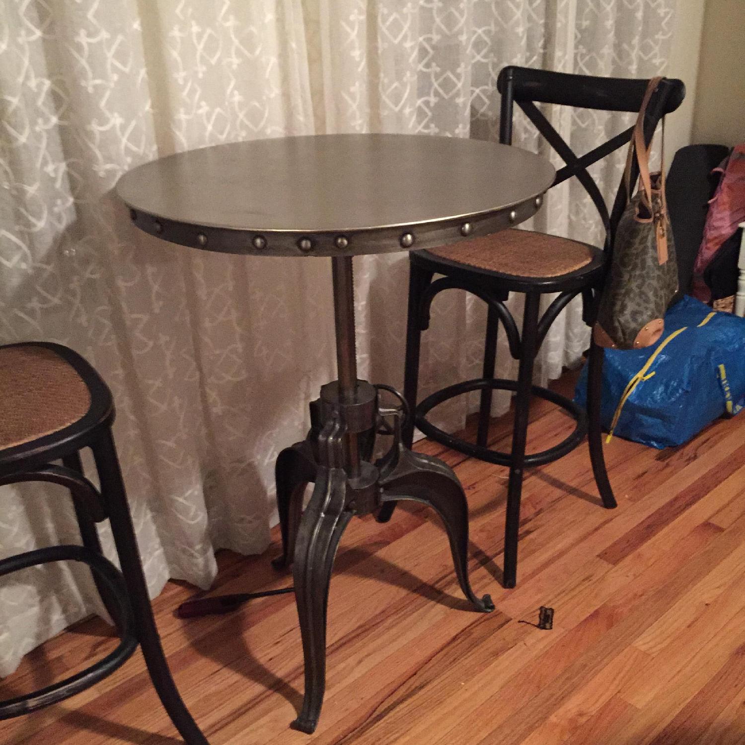 Arhaus 3 Piece Bar Height Dining Set - image-2