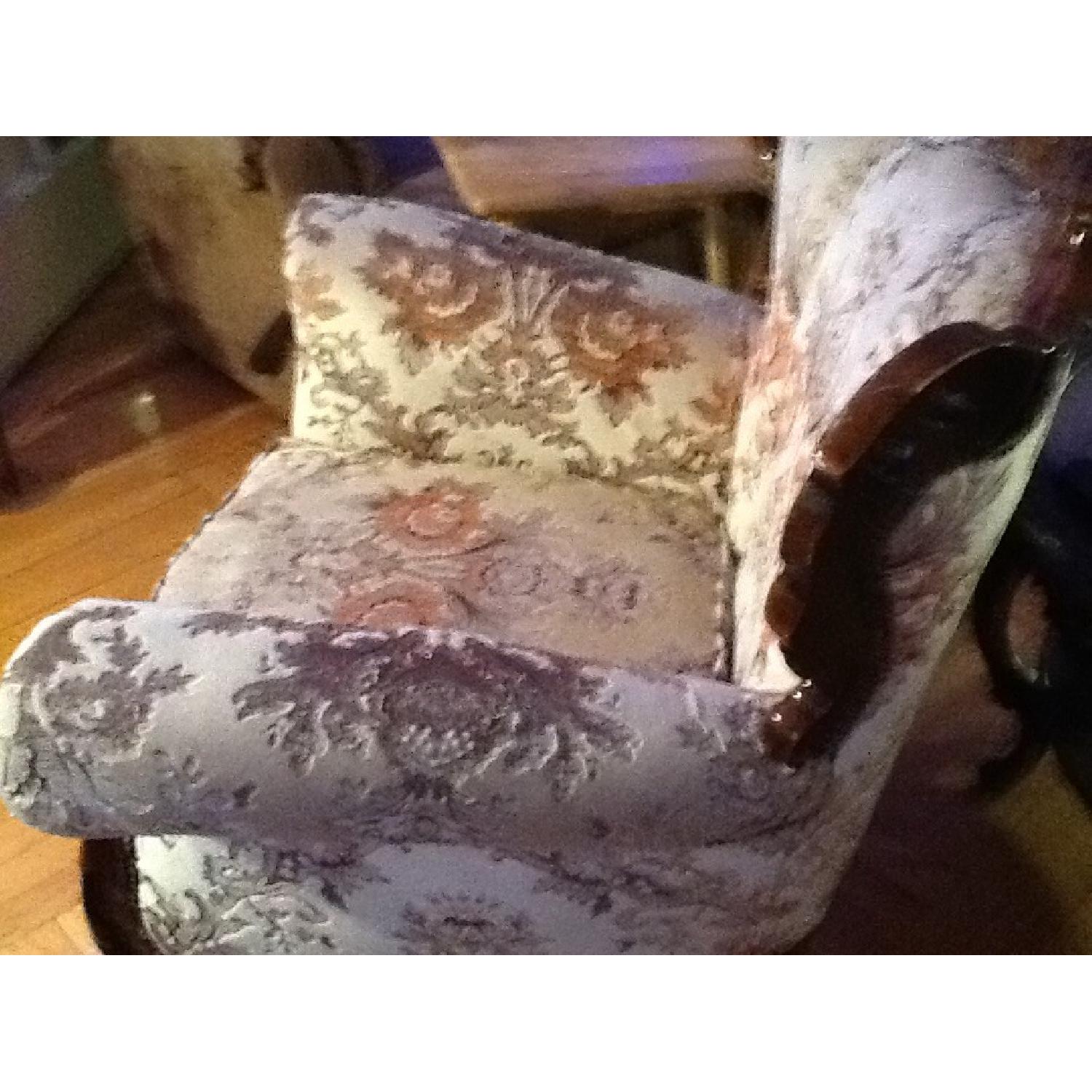 Italian Made Antique 2 Seater + Chair - image-3