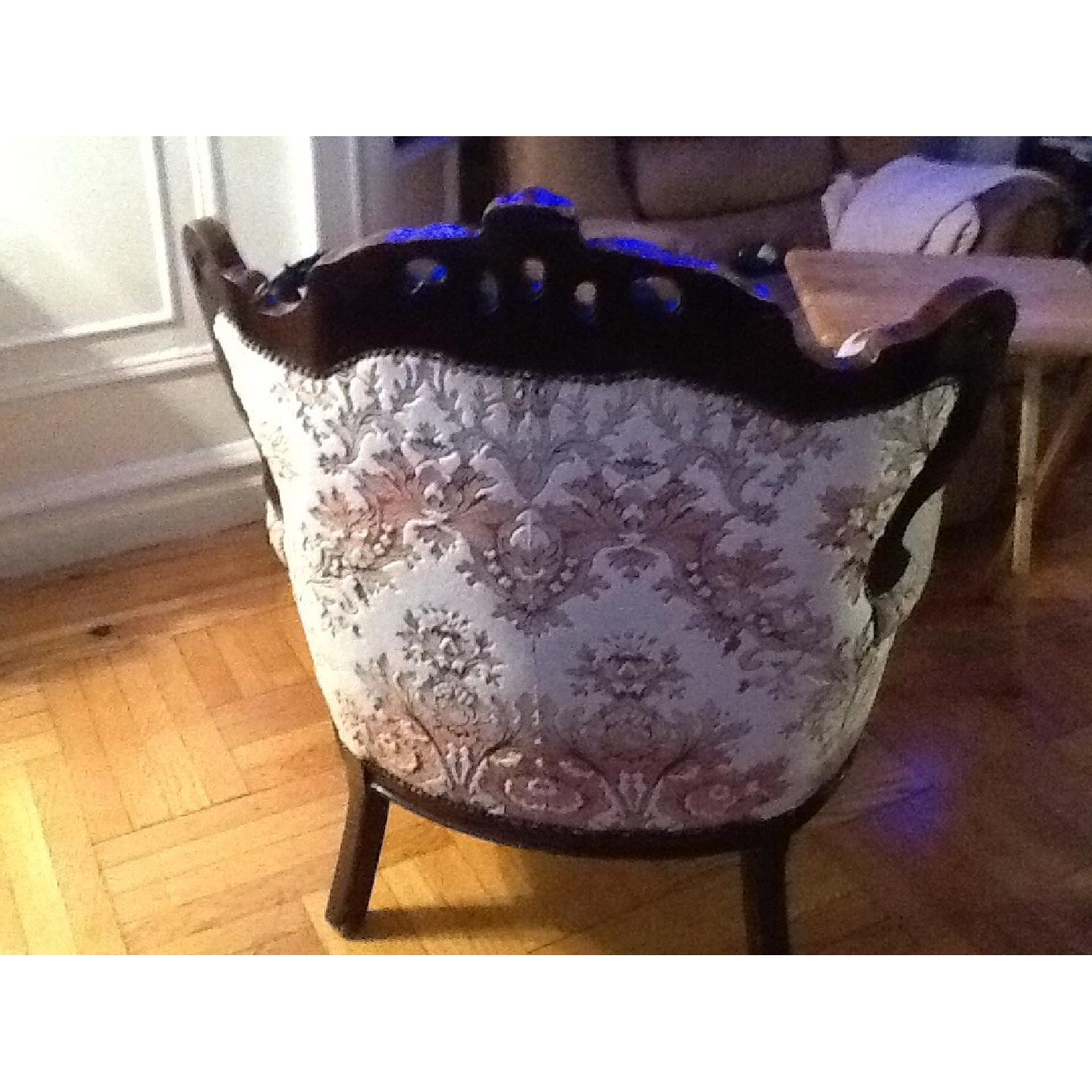 Italian Made Antique 2 Seater + Chair - image-4