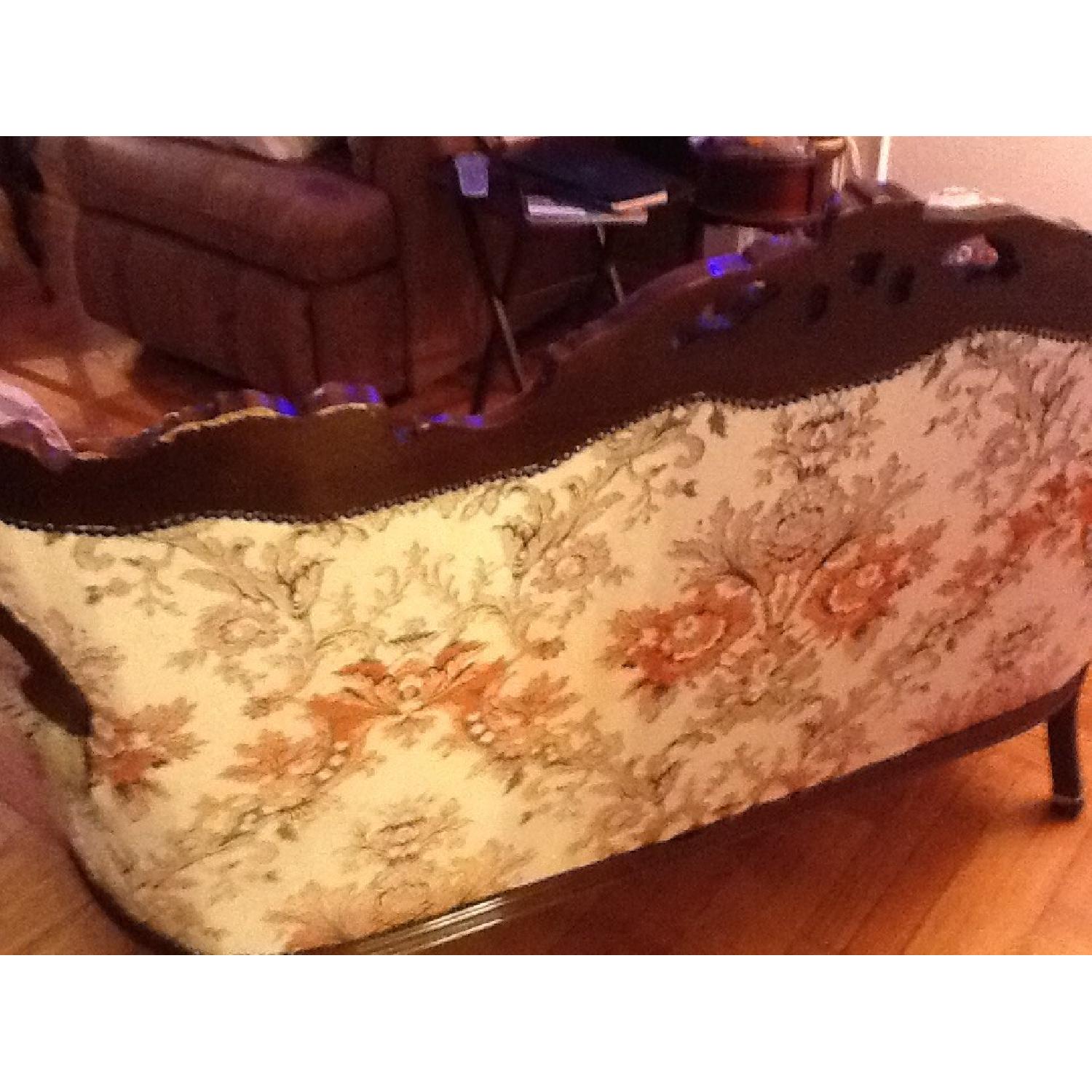 Italian Made Antique 2 Seater + Chair - image-10