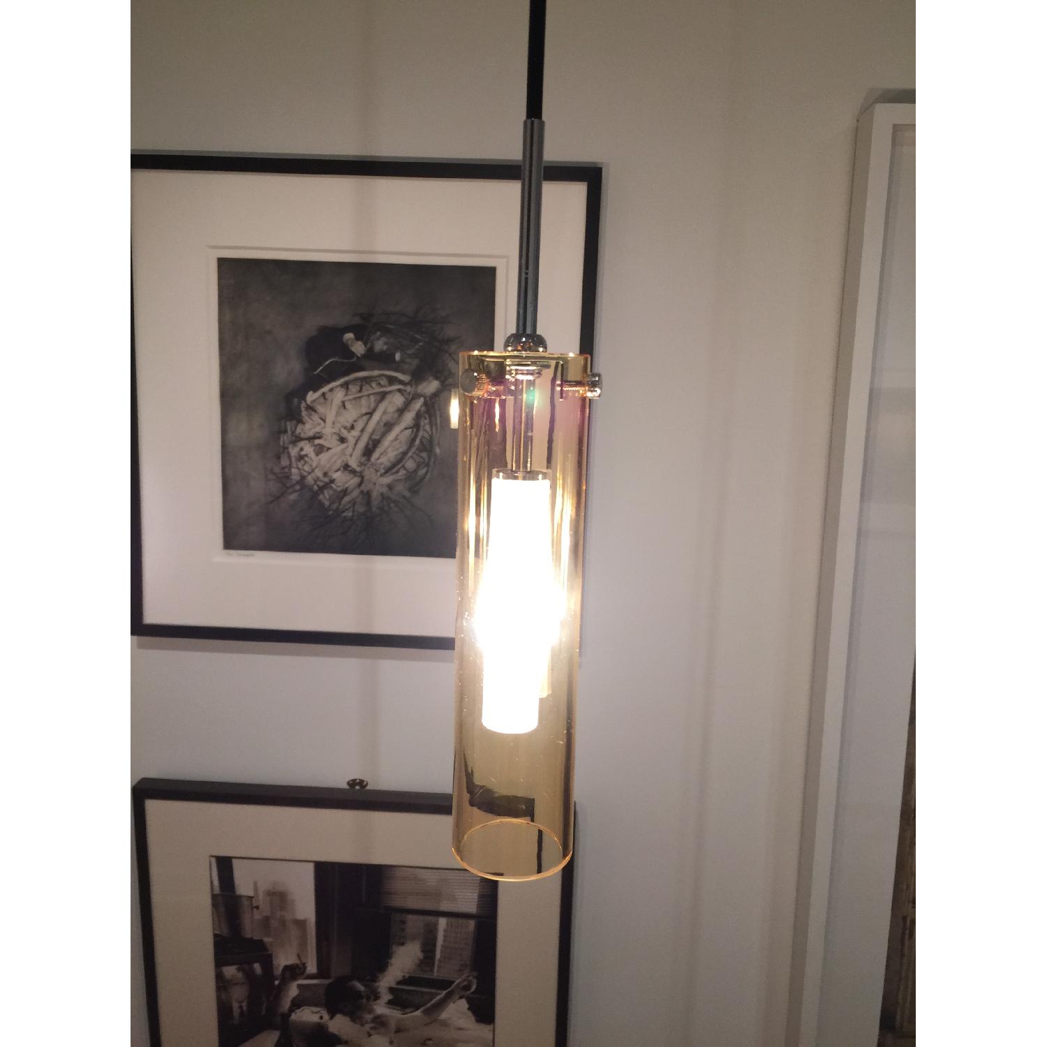 Tech Lighting Glass Pendant Lights - Set of 3 - image-3