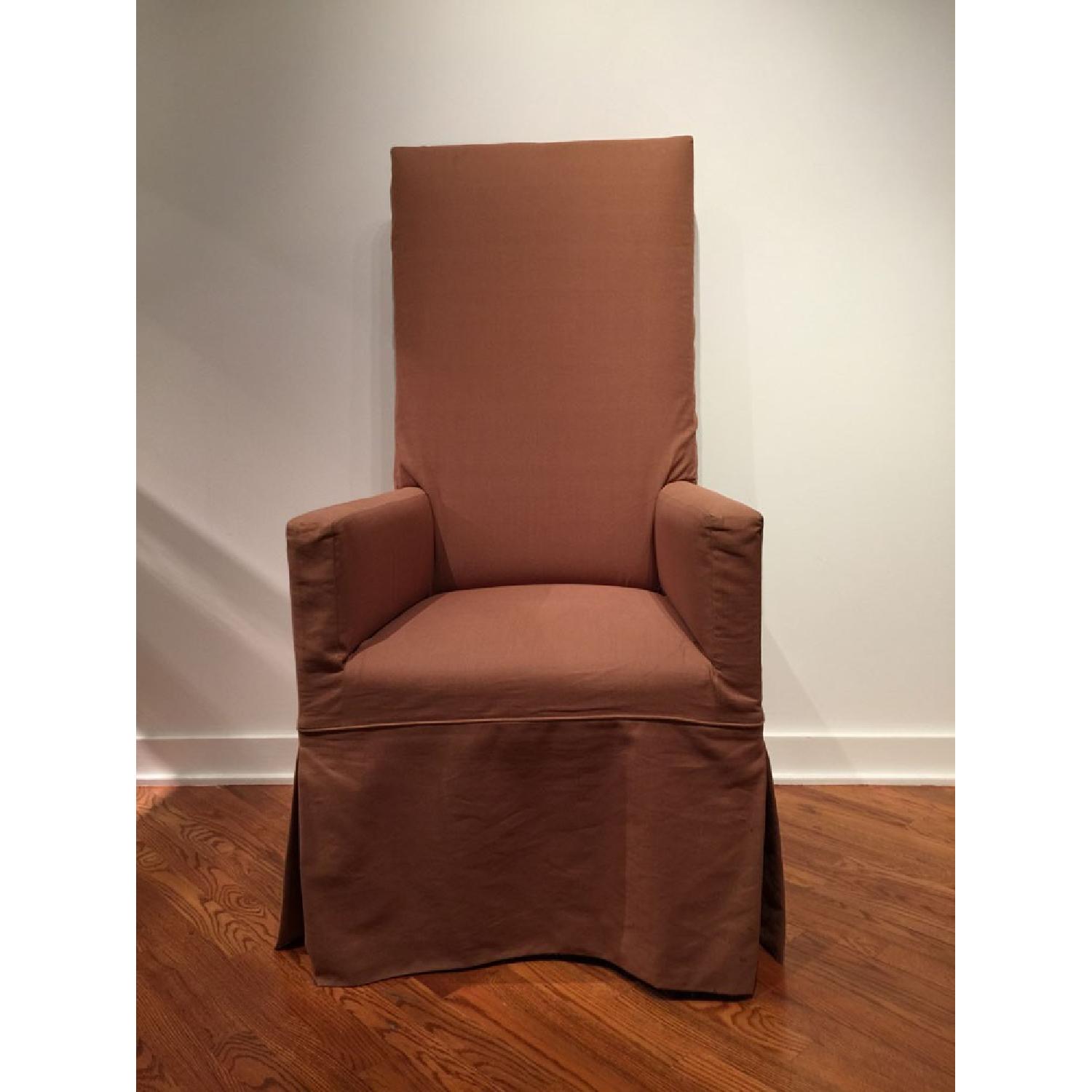 Custom Made Slipcoverd Thone Armchairs - Thumbnail 5