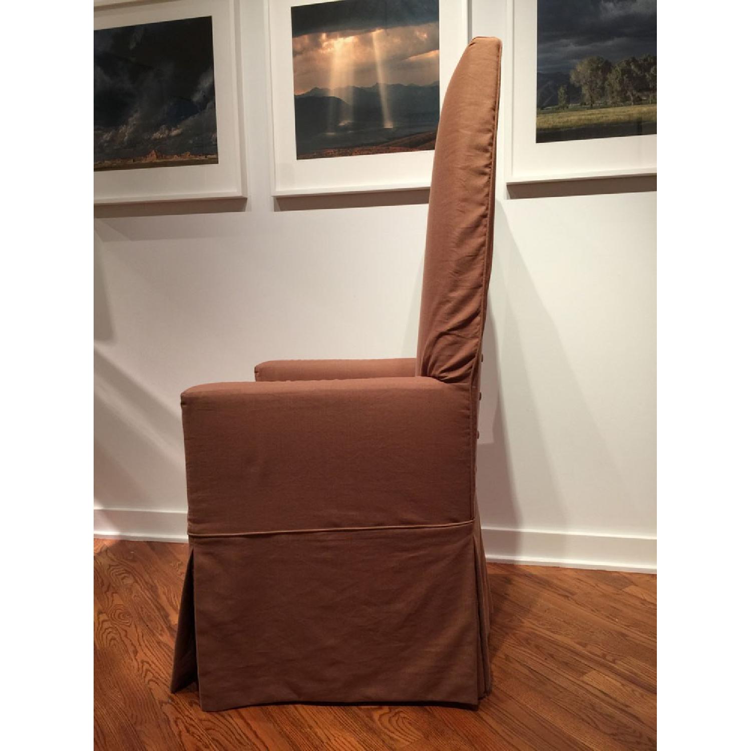 Custom Made Slipcoverd Thone Armchairs - Thumbnail 2