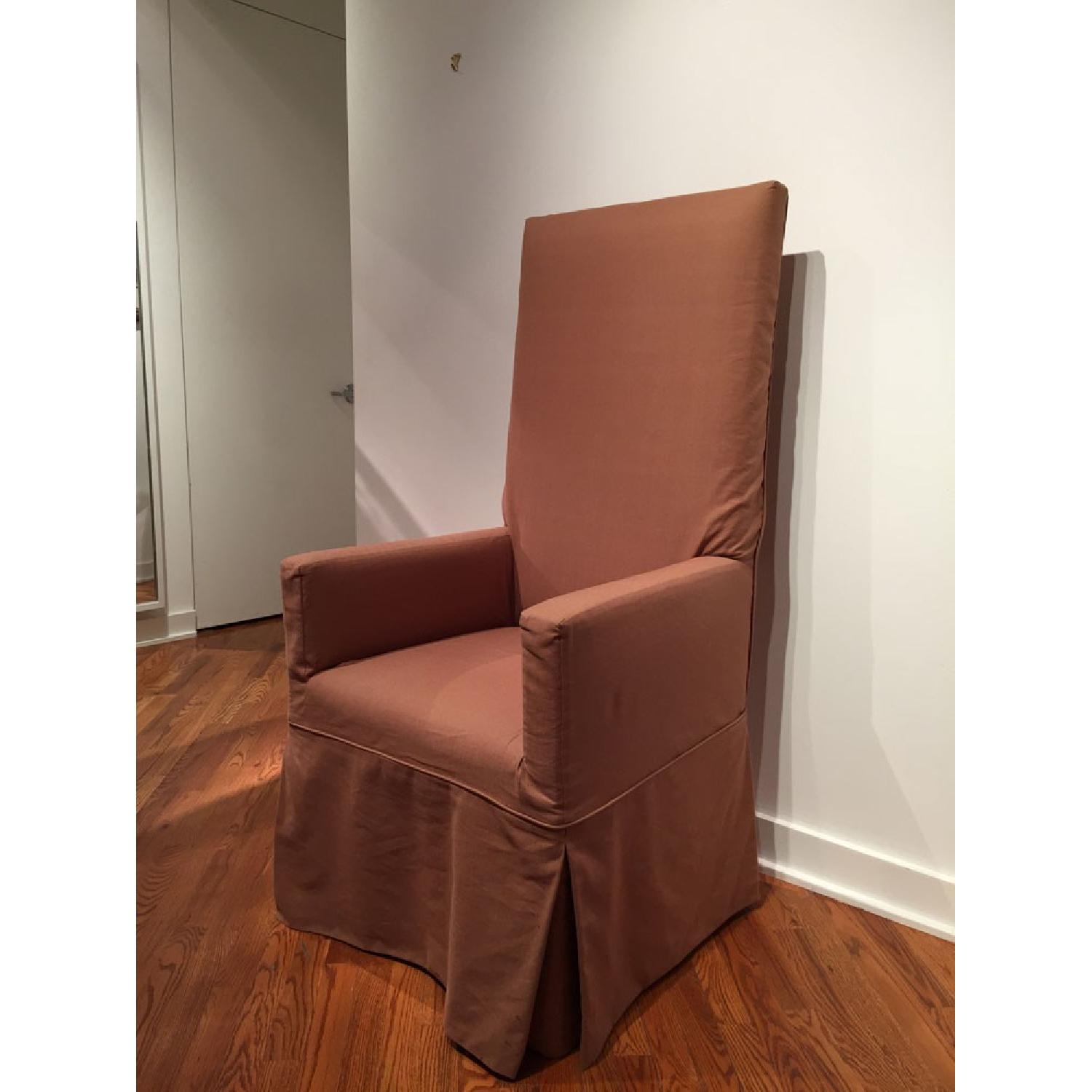 Custom Made Slipcoverd Thone Armchairs - Thumbnail 3