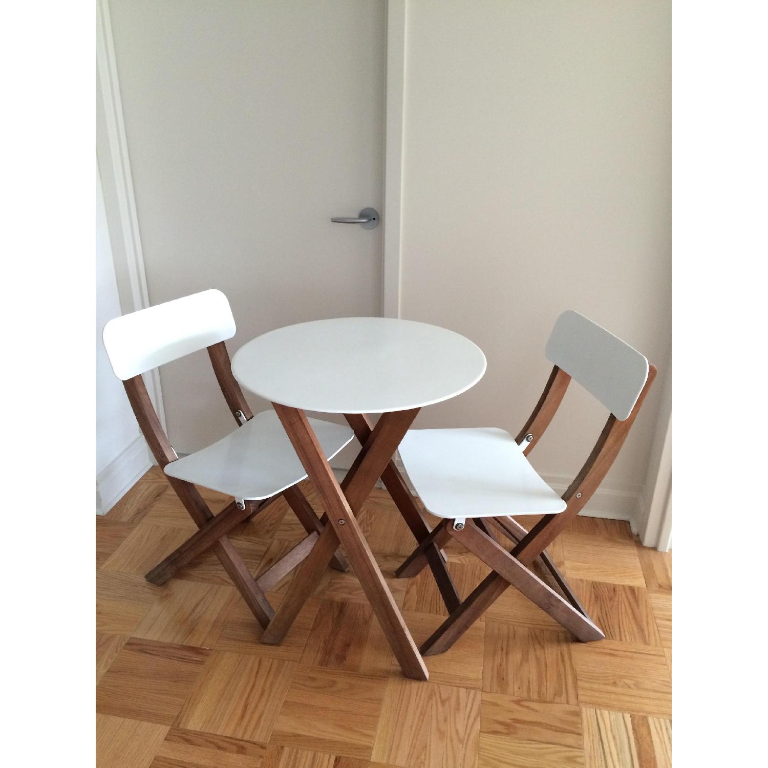 West Elm 3 Piece Balcony Bistro Set