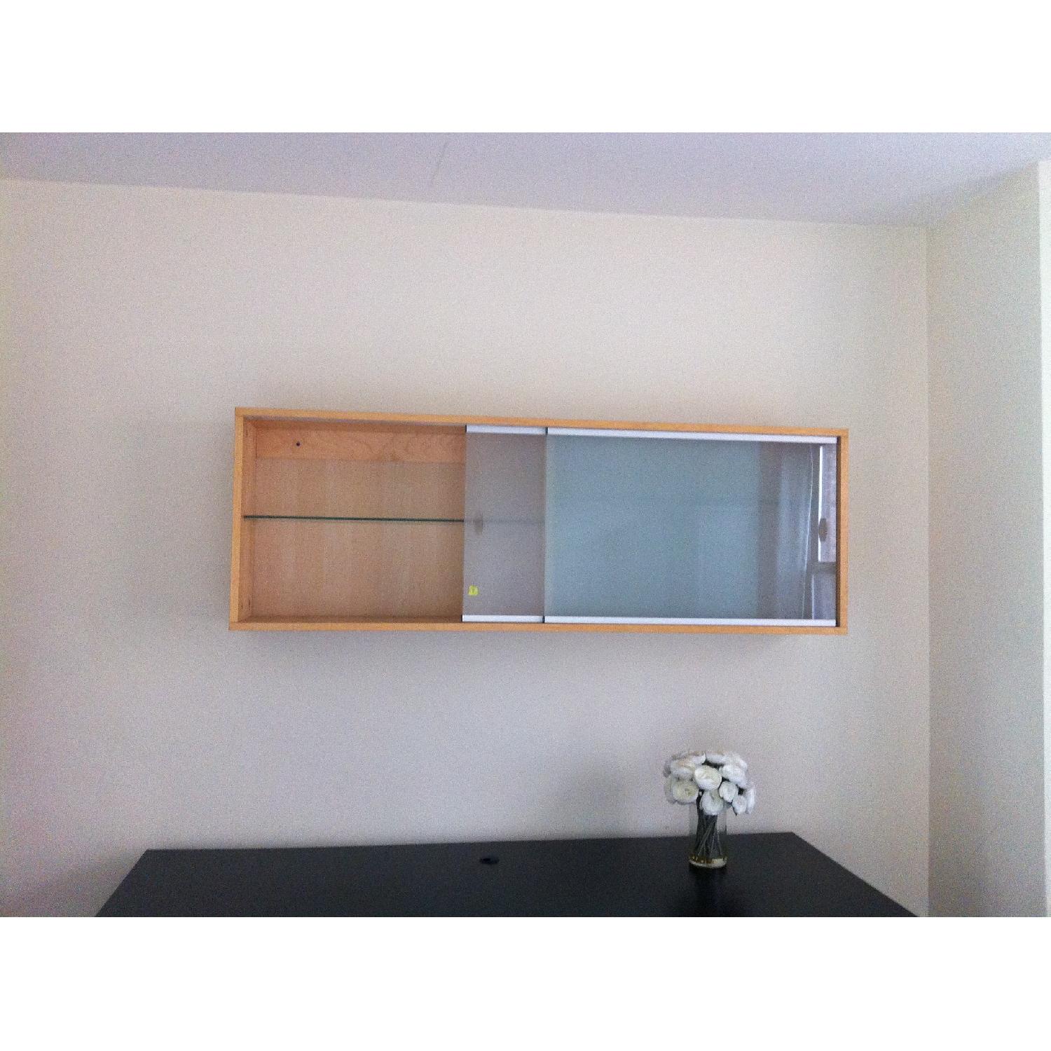Solid Pine Wall Shelving Unit - image-1