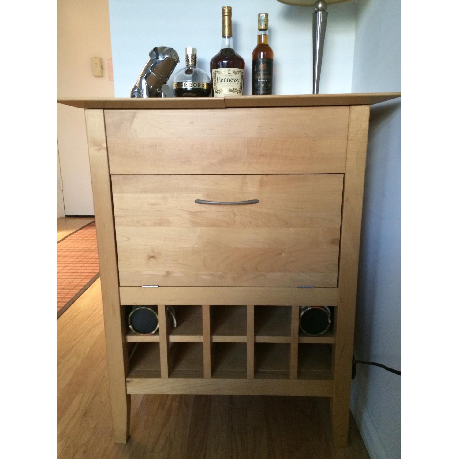 Crate & Barrel Plaza Wine Cabinet - image-1