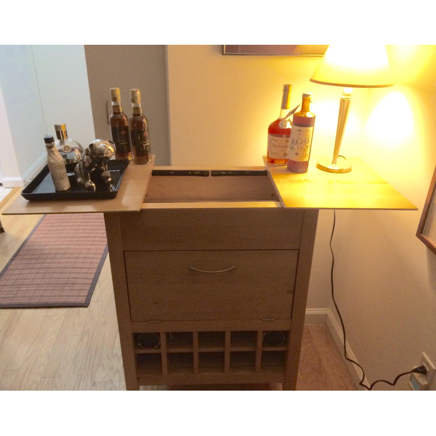 Crate & Barrel Plaza Wine Cabinet - image-2