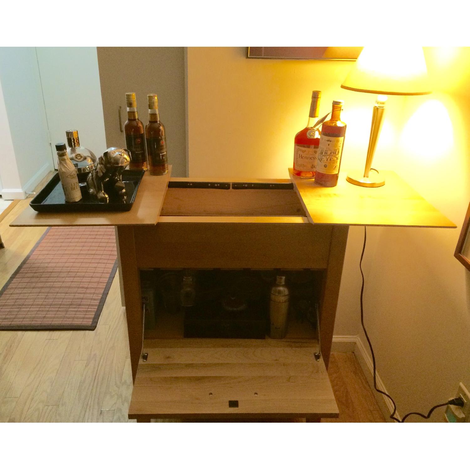 Crate & Barrel Plaza Wine Cabinet - image-3