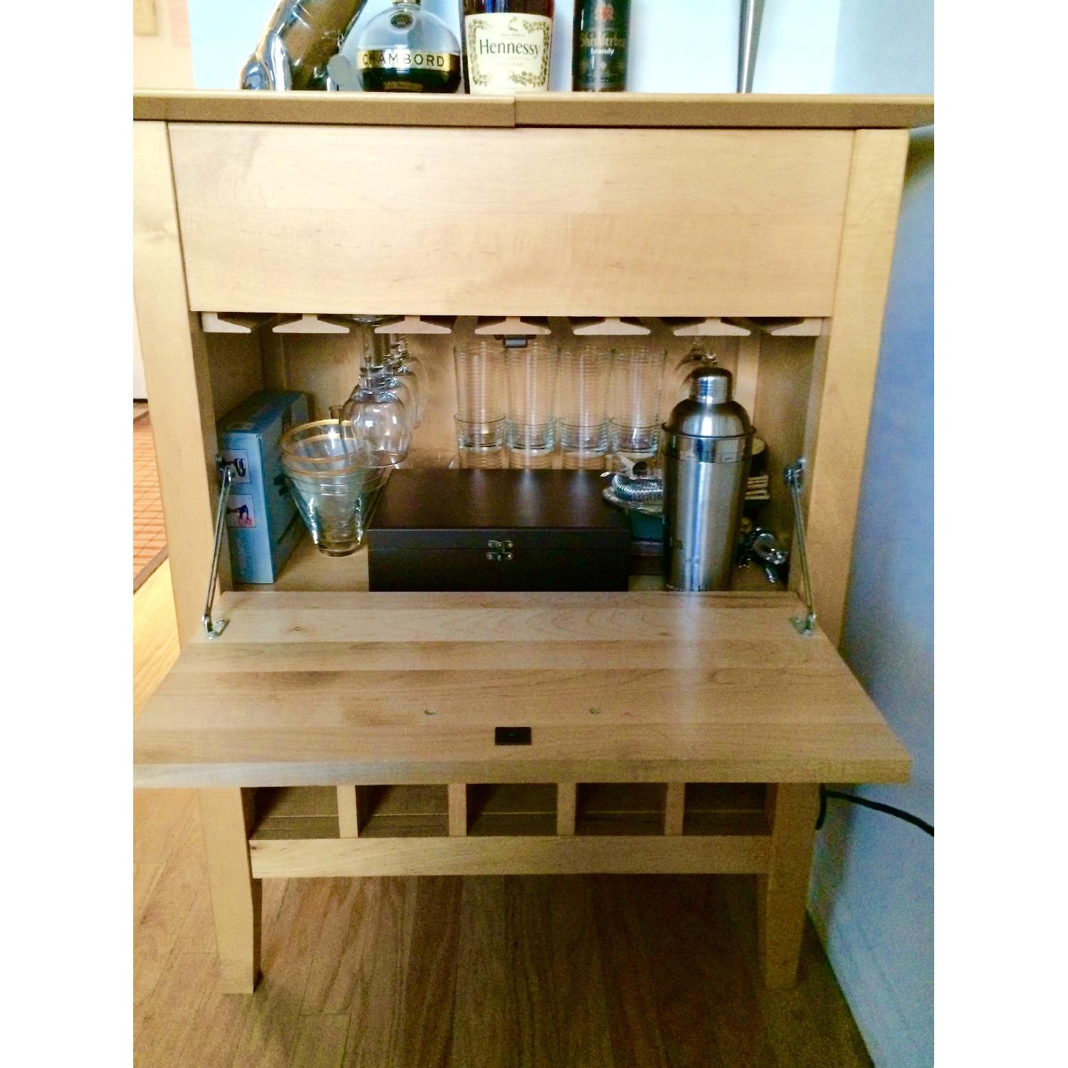 Crate & Barrel Plaza Wine Cabinet - image-4