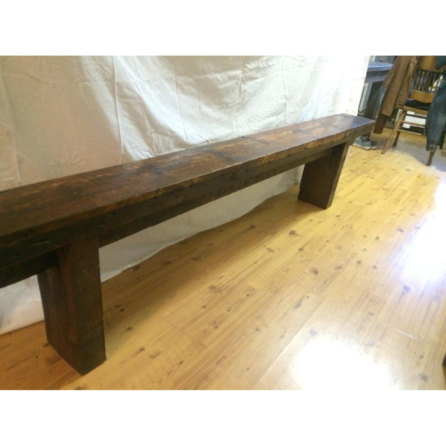 Breukelen Tafel Reclaimed Beams Bench - image-1