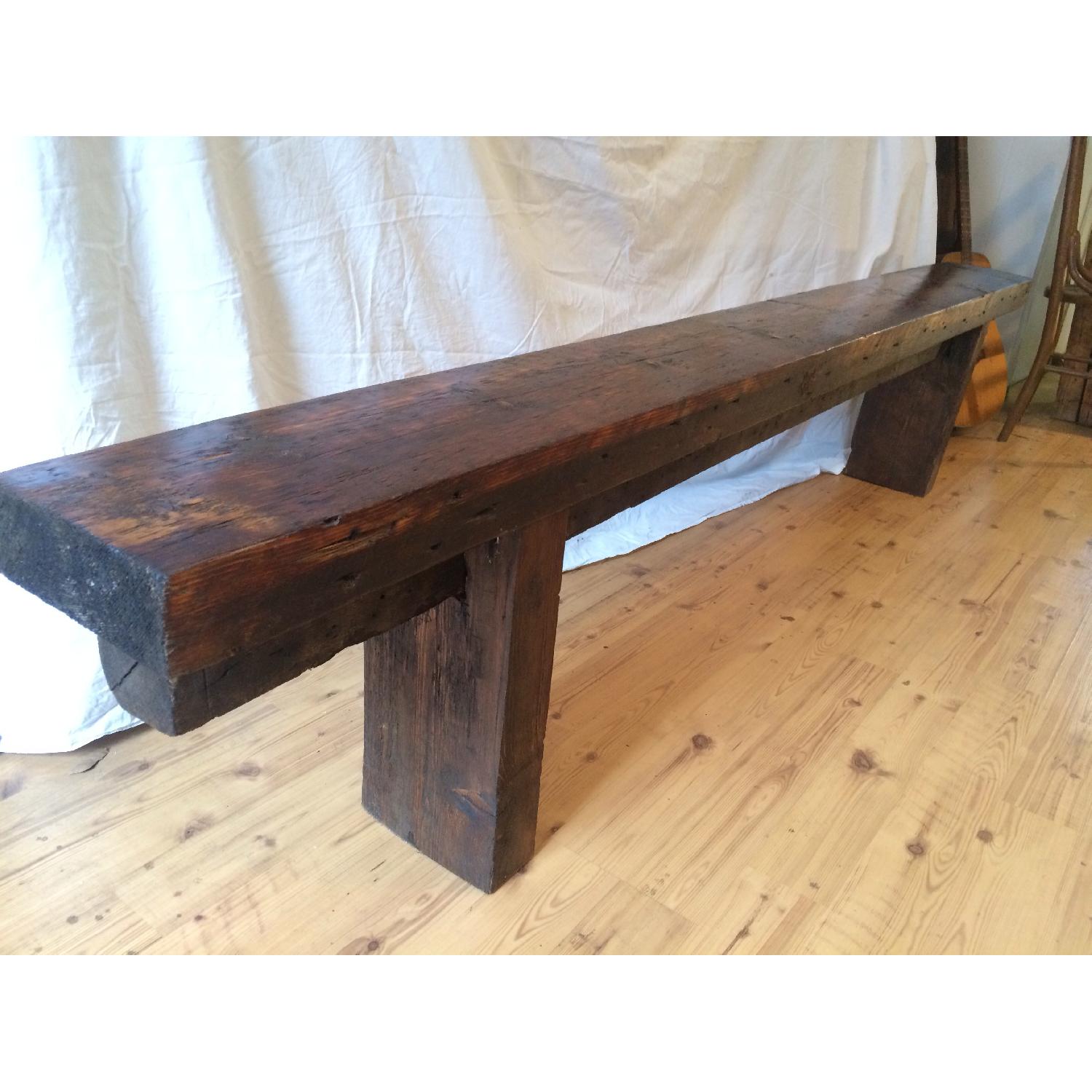 Breukelen Tafel Reclaimed Beams Bench - image-4